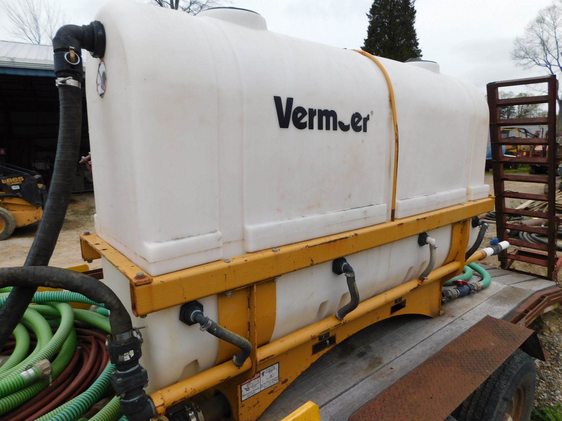 Vermeer Model MX125 Mixing System, s/n 1VRX030U9F2003643, with Ditch Witch Tank, Mounted on 2002 - Bild 4 aus 16