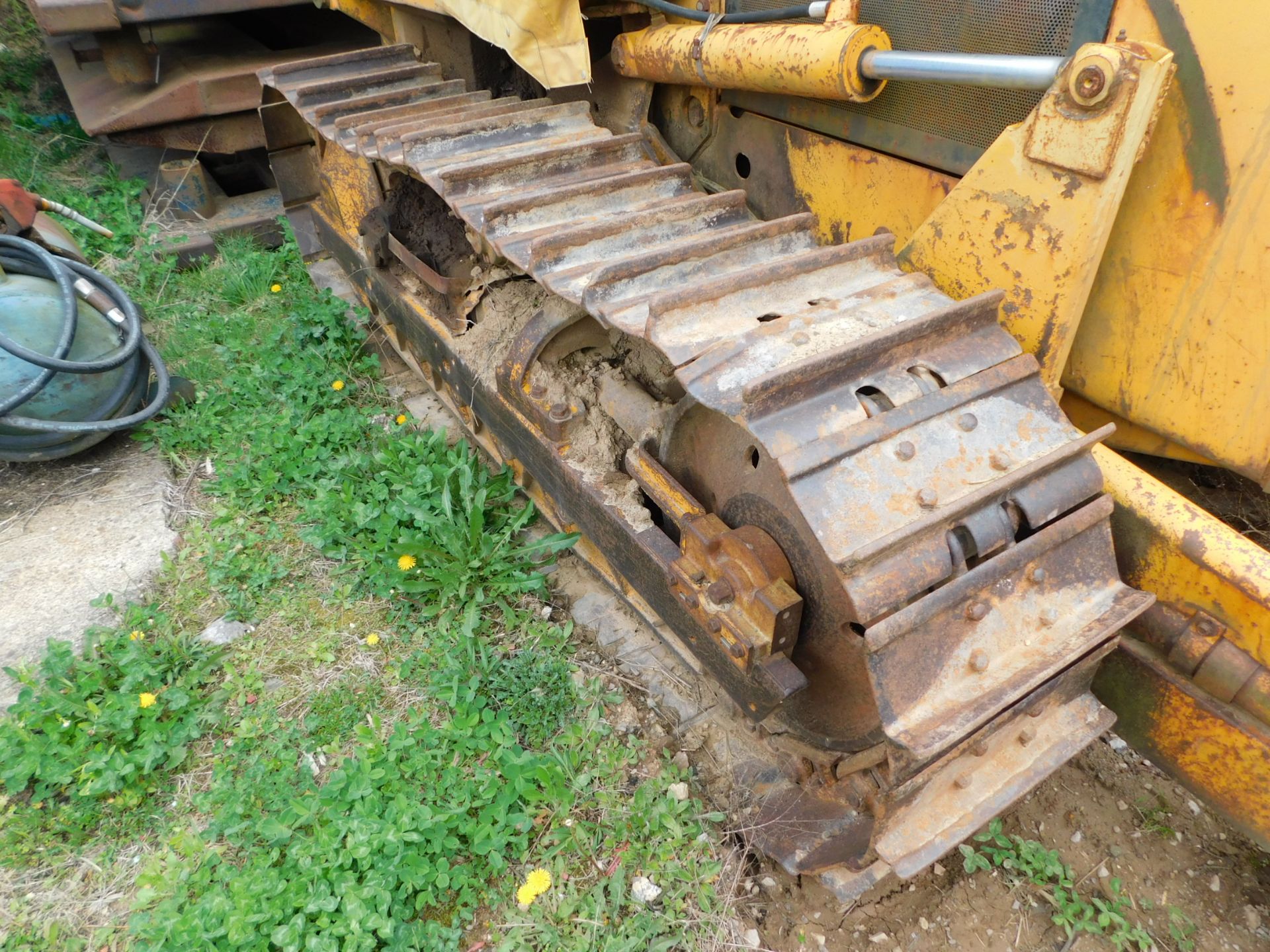 John Deere Model 555C Crawler Dozer, s/n 555C336464T, OROPS, 8' 6-Way Blade, Rear Winch - Image 3 of 19