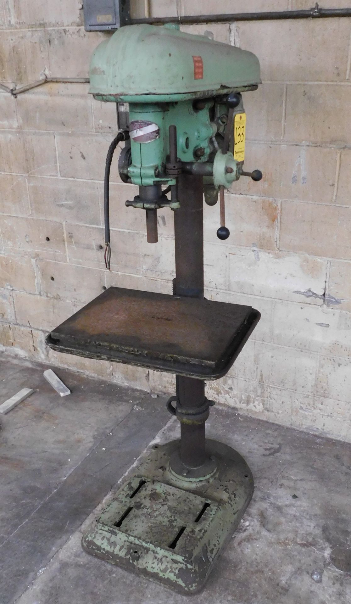 Delta Rockwell 17" Single Spindle Drill Press, s/n 87-3857, 3/4 HP, 110/1/60