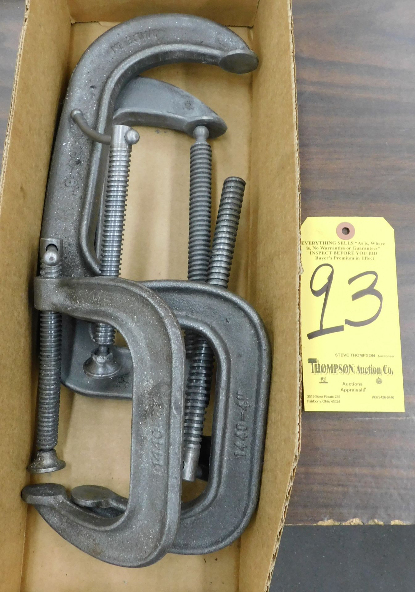 (4) C-Clamps