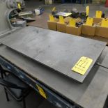 Metal Surface Plate, 17 1/4" X 36 1/2"