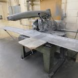 Dewalt Model GE Radial Arm Wood Saw, s/n 344979, 5 HP