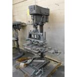 Clausing Model 2234 15" Single Spindle Drill Press, s/n 109205, with Commander Drill Head