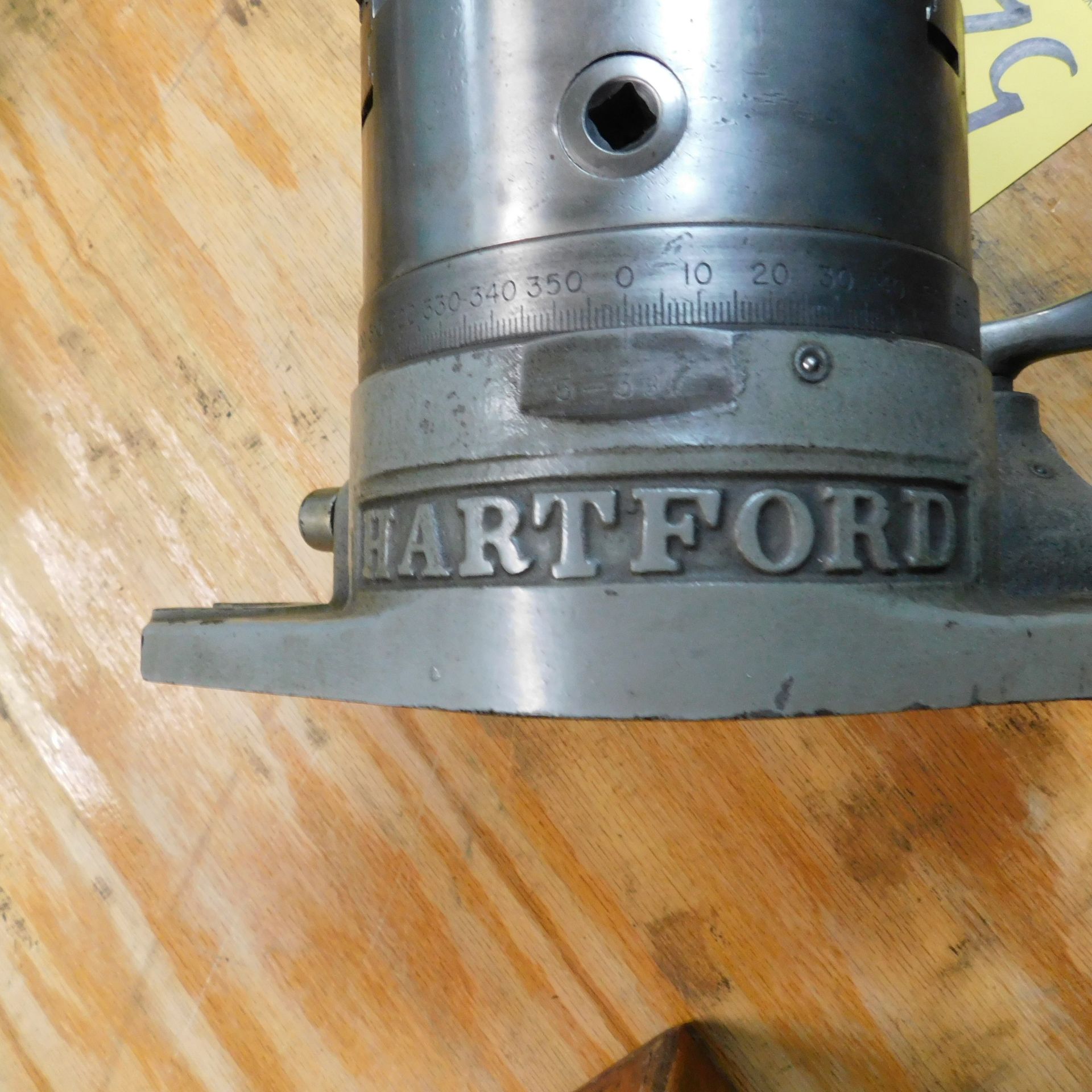 Hartford Indexer with 5" 3-Jaw Chuck and Tailstock - Image 3 of 3
