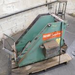 Rowe Model 810 Easy Load Coil Cradle, s/n 20513, 1,200 Lb. Capacity X 36" Max. OD, 110/1/60 AC