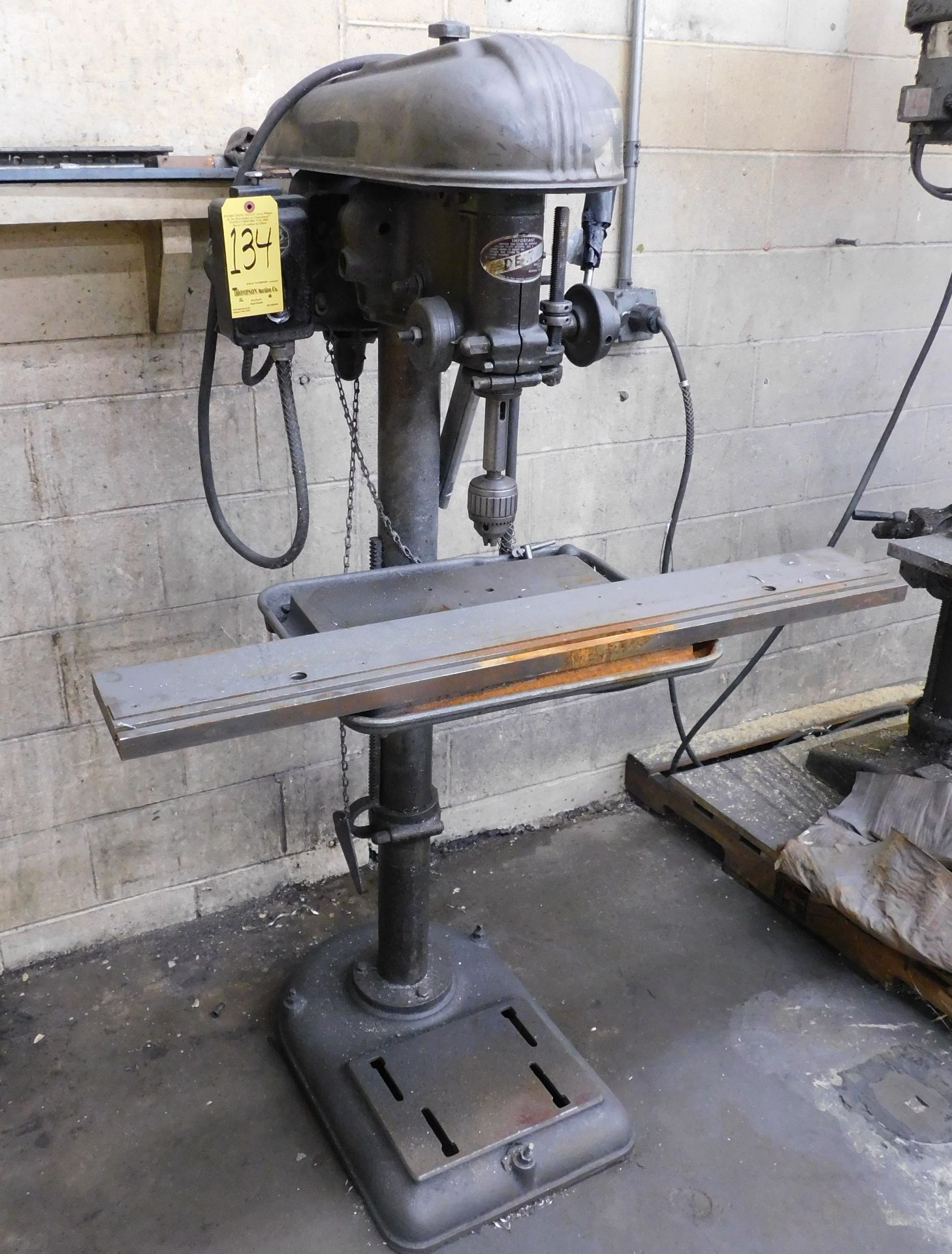 Delta Rockwell 17" Single Spindle Drill Press, s/n 53-5910