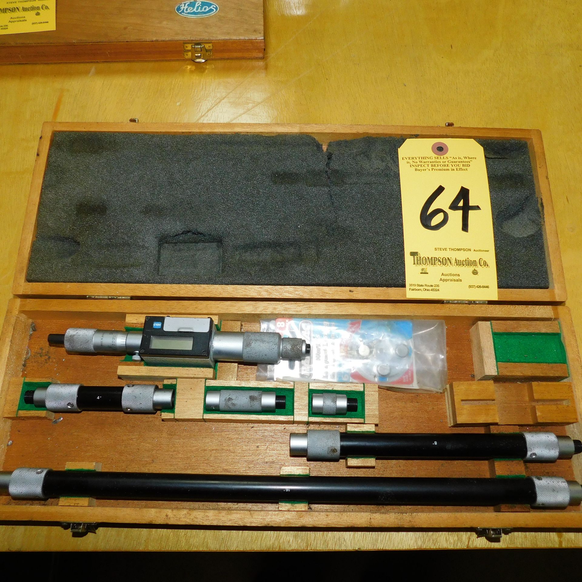 Mitutoyo Digital Inside Micrometer, 8" - 39"