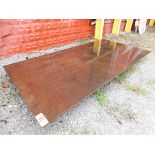 Steel Plate 5'X10'X3/4"