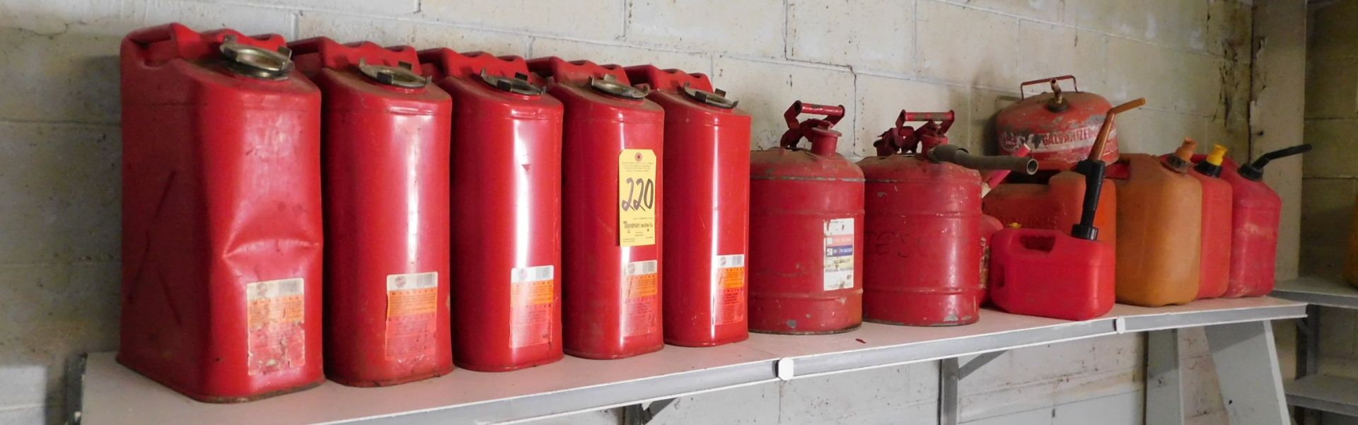 (14) Gas Cans