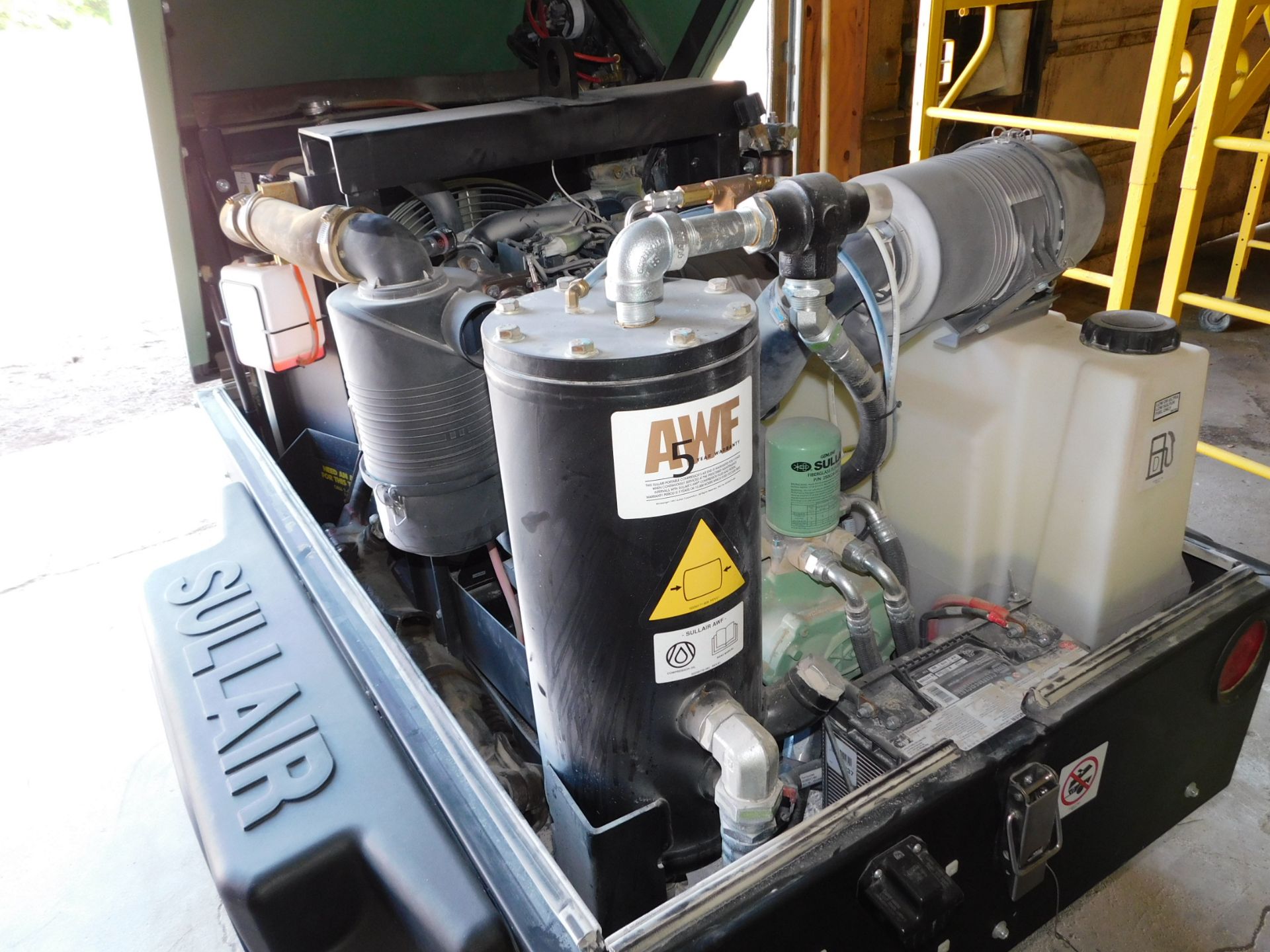 Sullair Model 185-D DPQKU4F Diesel Powered Portble Air Compressor sn2020002250033, New in 2020, - Image 8 of 16