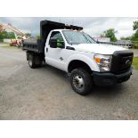2011 Ford F-350 Single Axle Dump truck vin 1FDRF3HT1BEC71320, 4-Wheel Drive, 6.7L Diesel Engine,