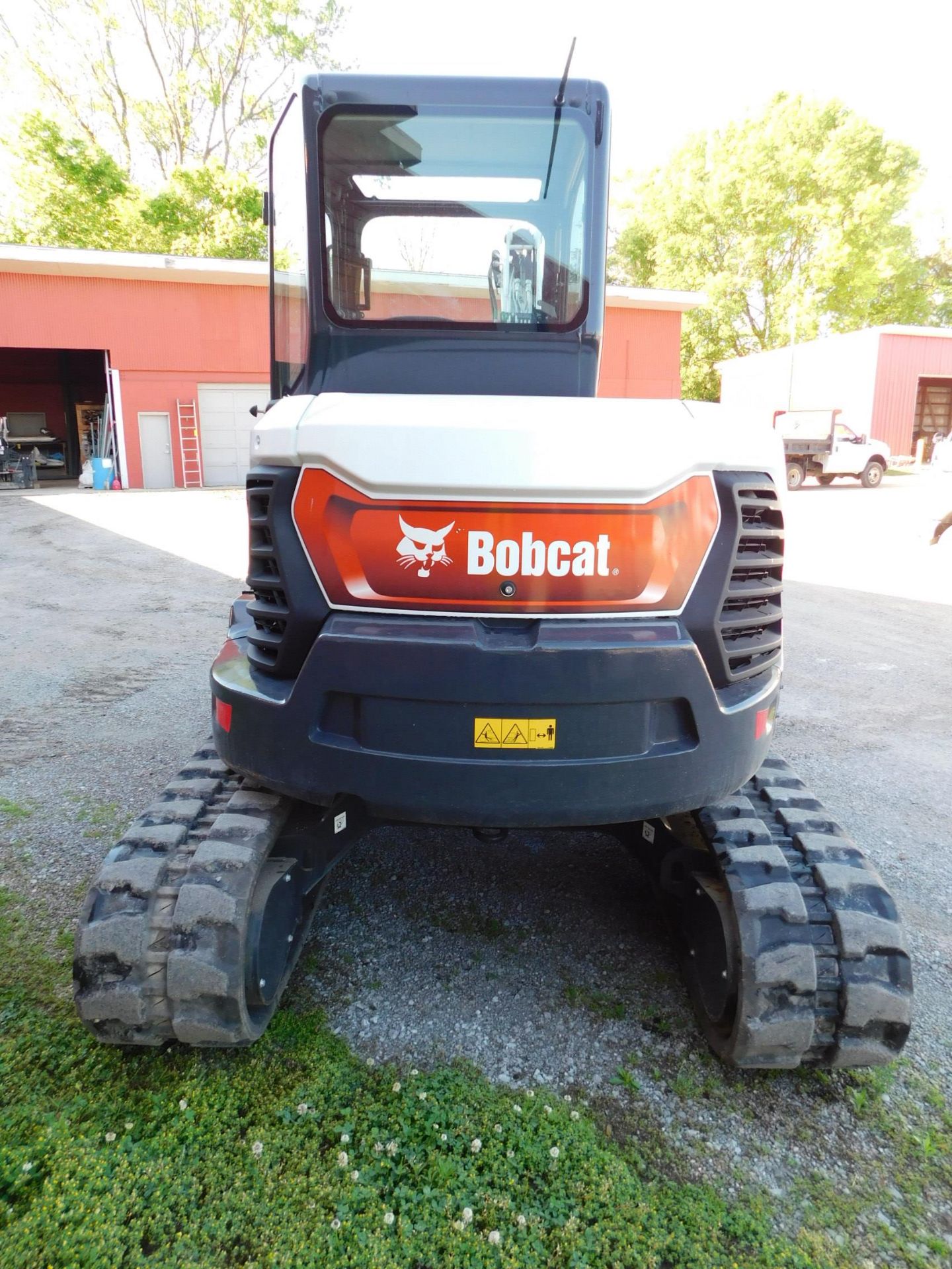 2022 Bobcat Model E-50 R-2 Series Mini Excavator sn BPGP14820, Enclosed Cab, Heat & AC, 24" - Image 7 of 40