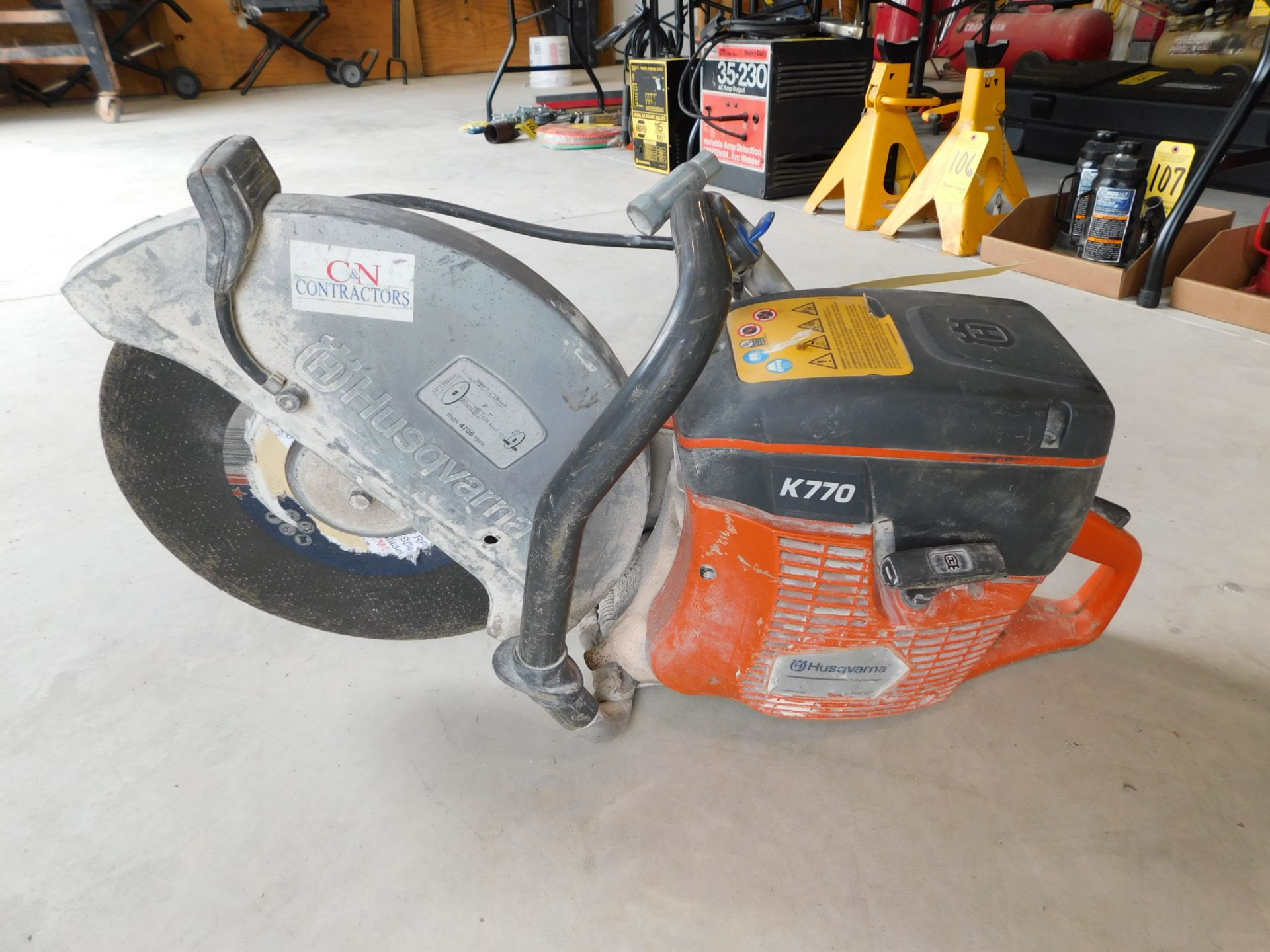 Husqvarna K770 Gas Powered Cut off Saw