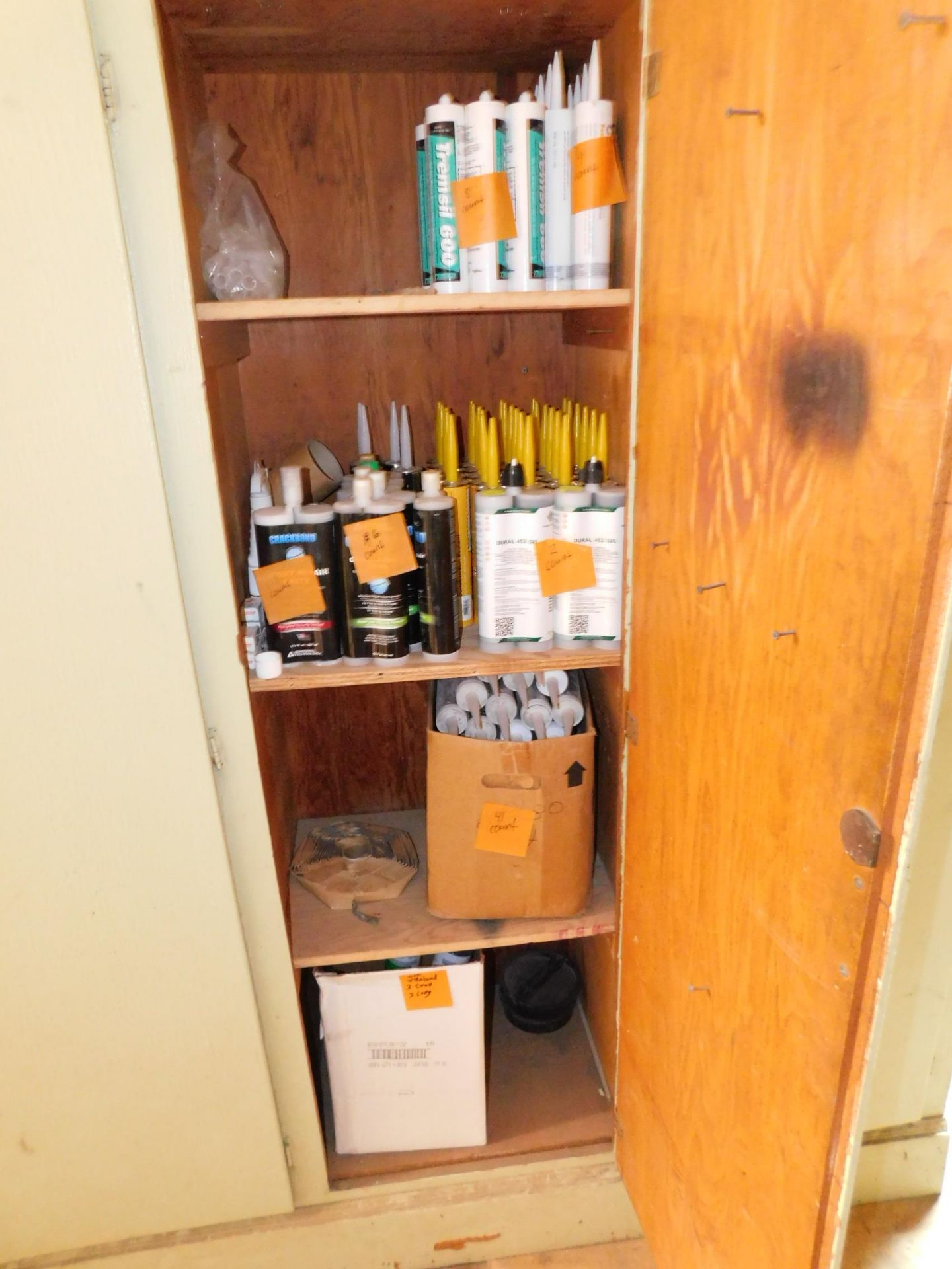 Contents of Storage Cabinet