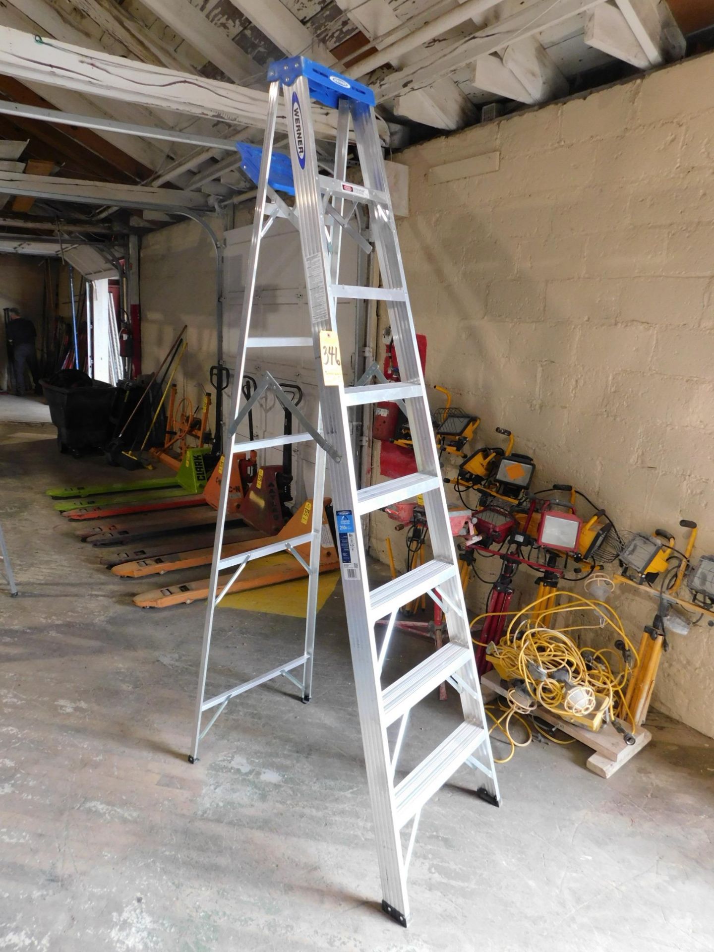 Werner 8' Aluminum Step Ladder