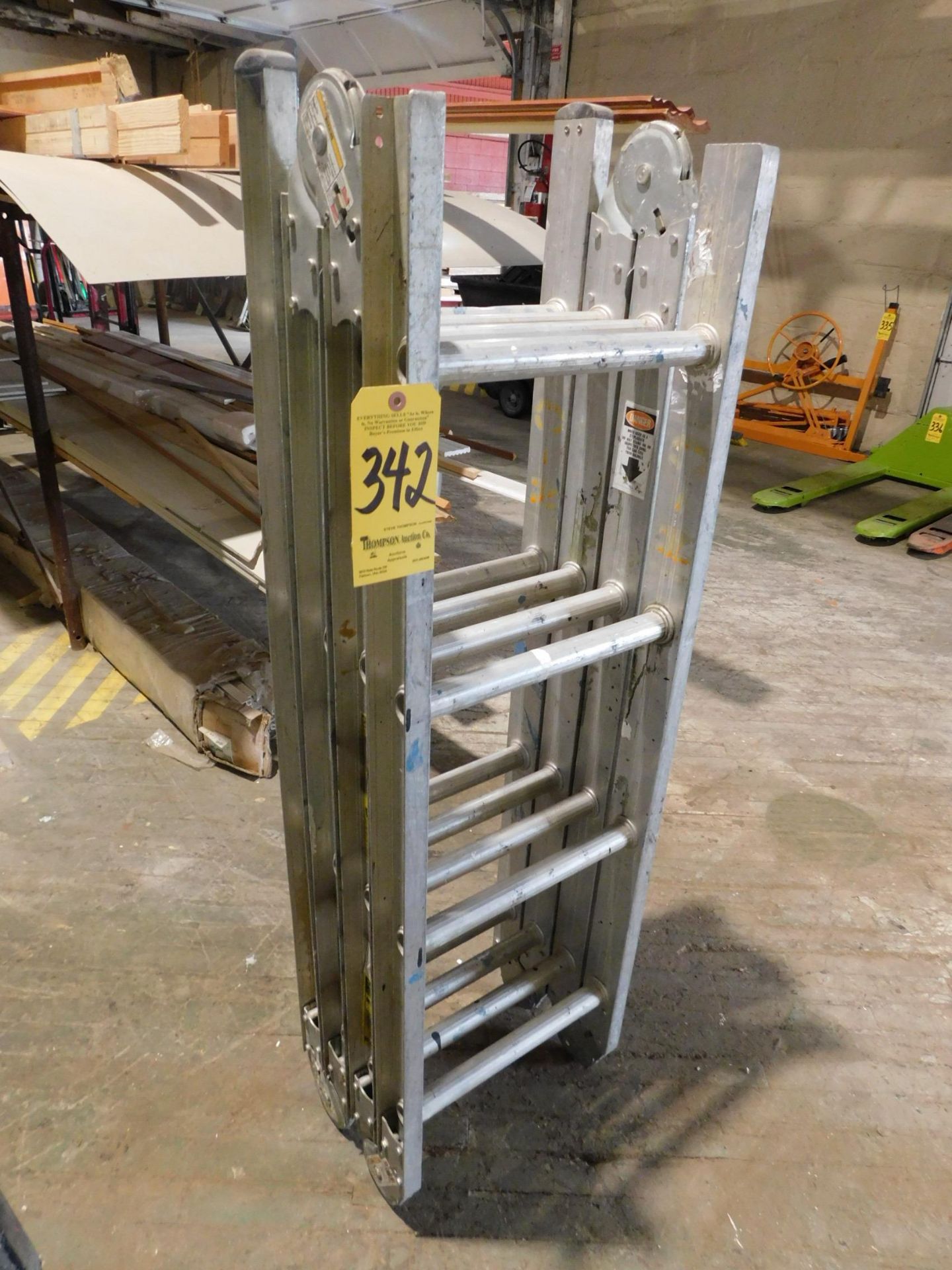 Werner M2-8-16 Foldable Aluminum Ladder