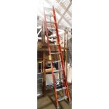 Werner 24' FiberglassExtension Ladder