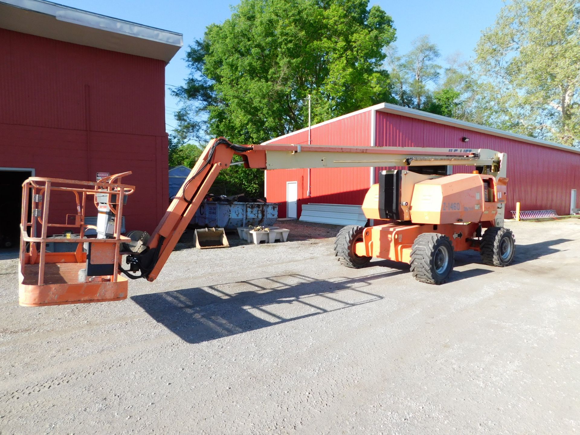 2011 JLG Model 800AJ Articulating Boom Lift sn 0300150286, 80' Max. Platform Hieght, 500lb. Platform