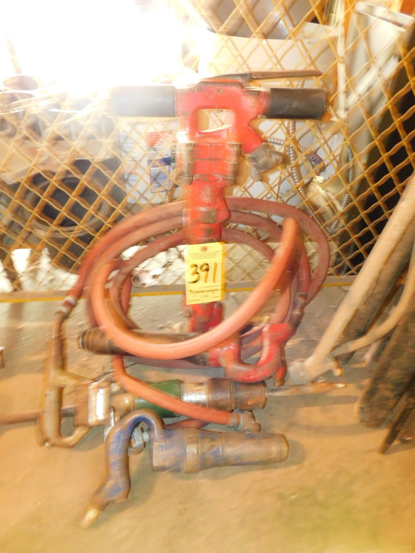 (4) Pneumatic Jackhammer