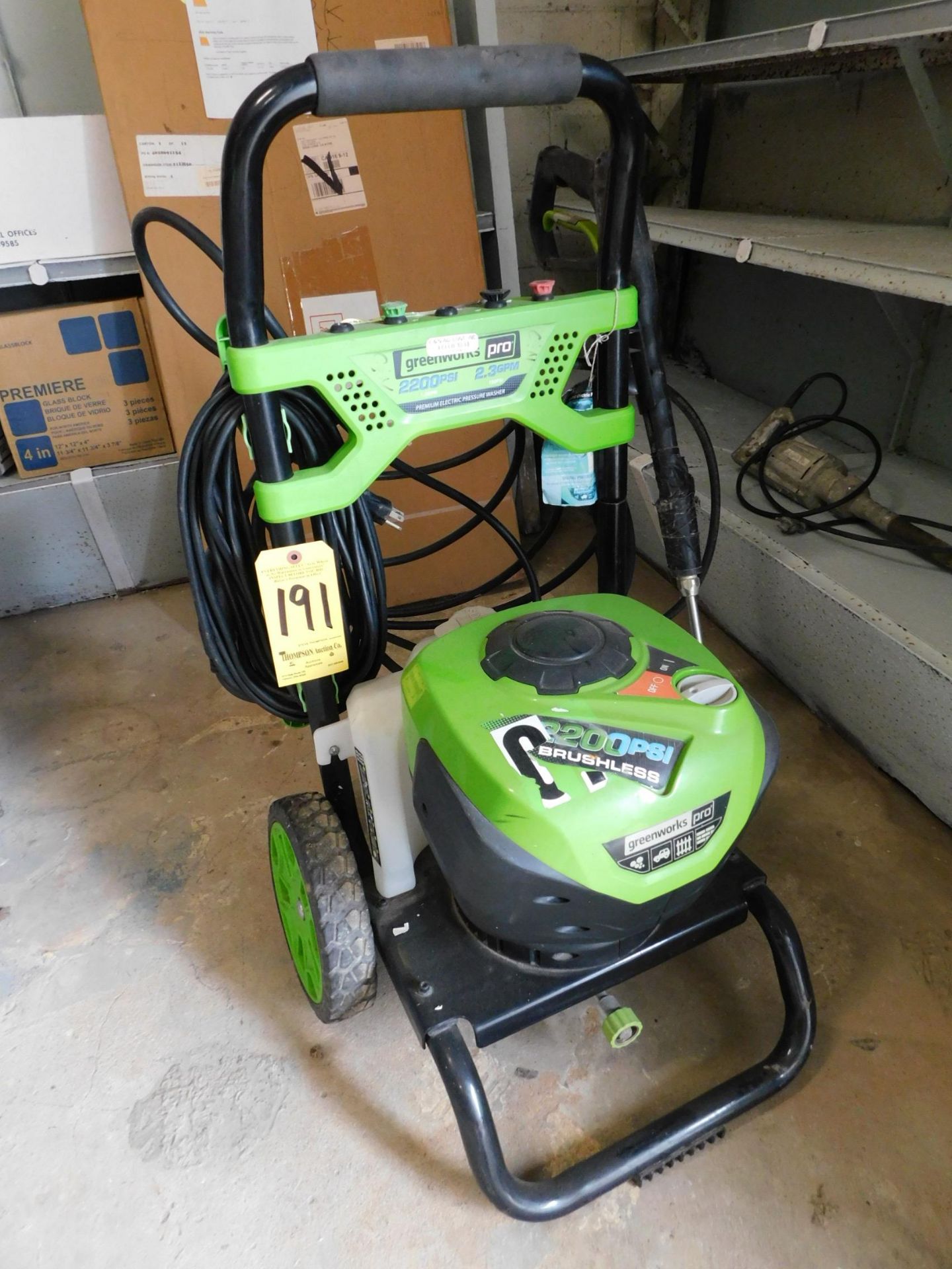 Greenworks Pro 2200 PSI/2.3 GPM Electric Pressure Washer