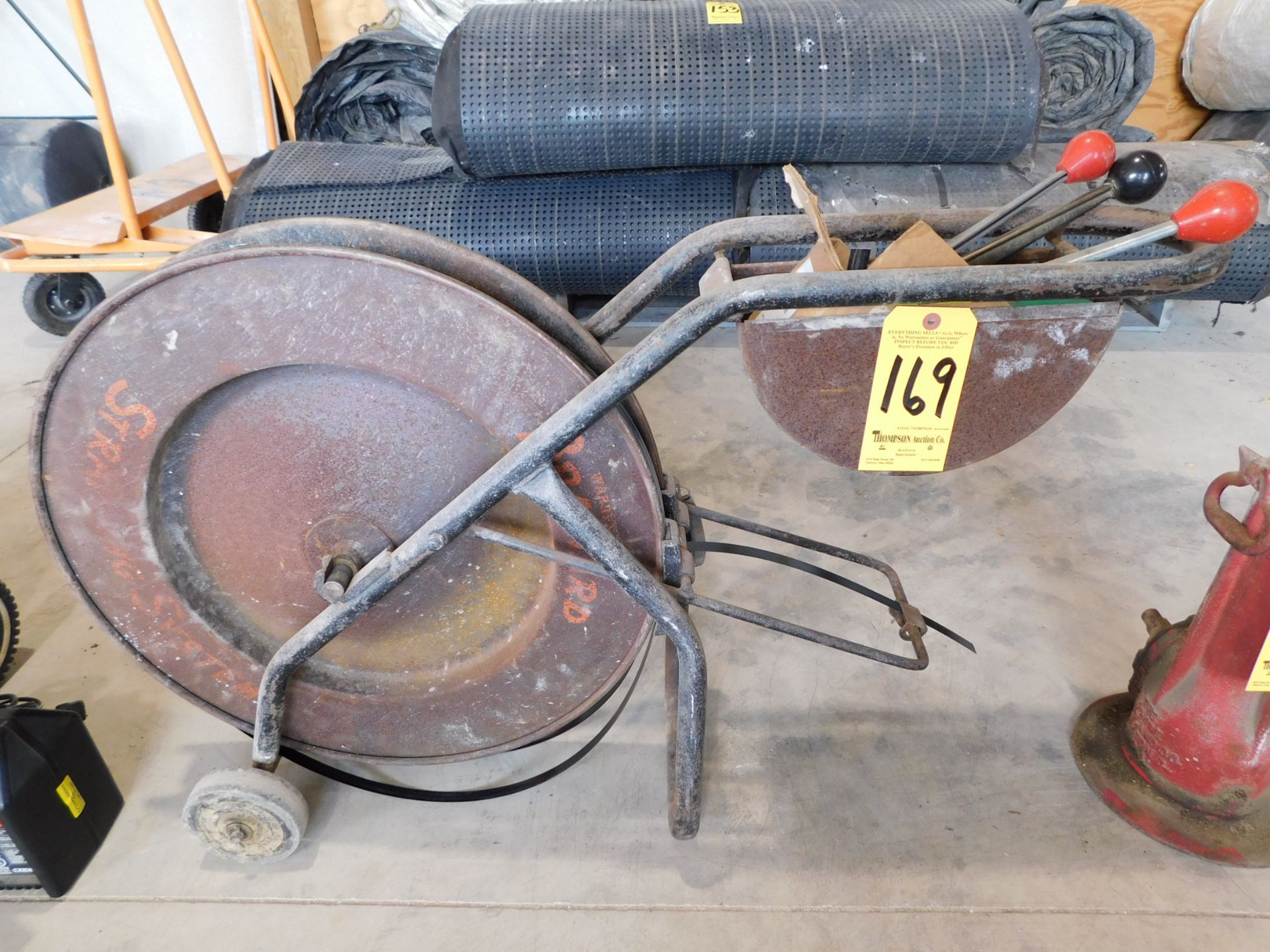 Banding Cart w/Tools & Metal Banding