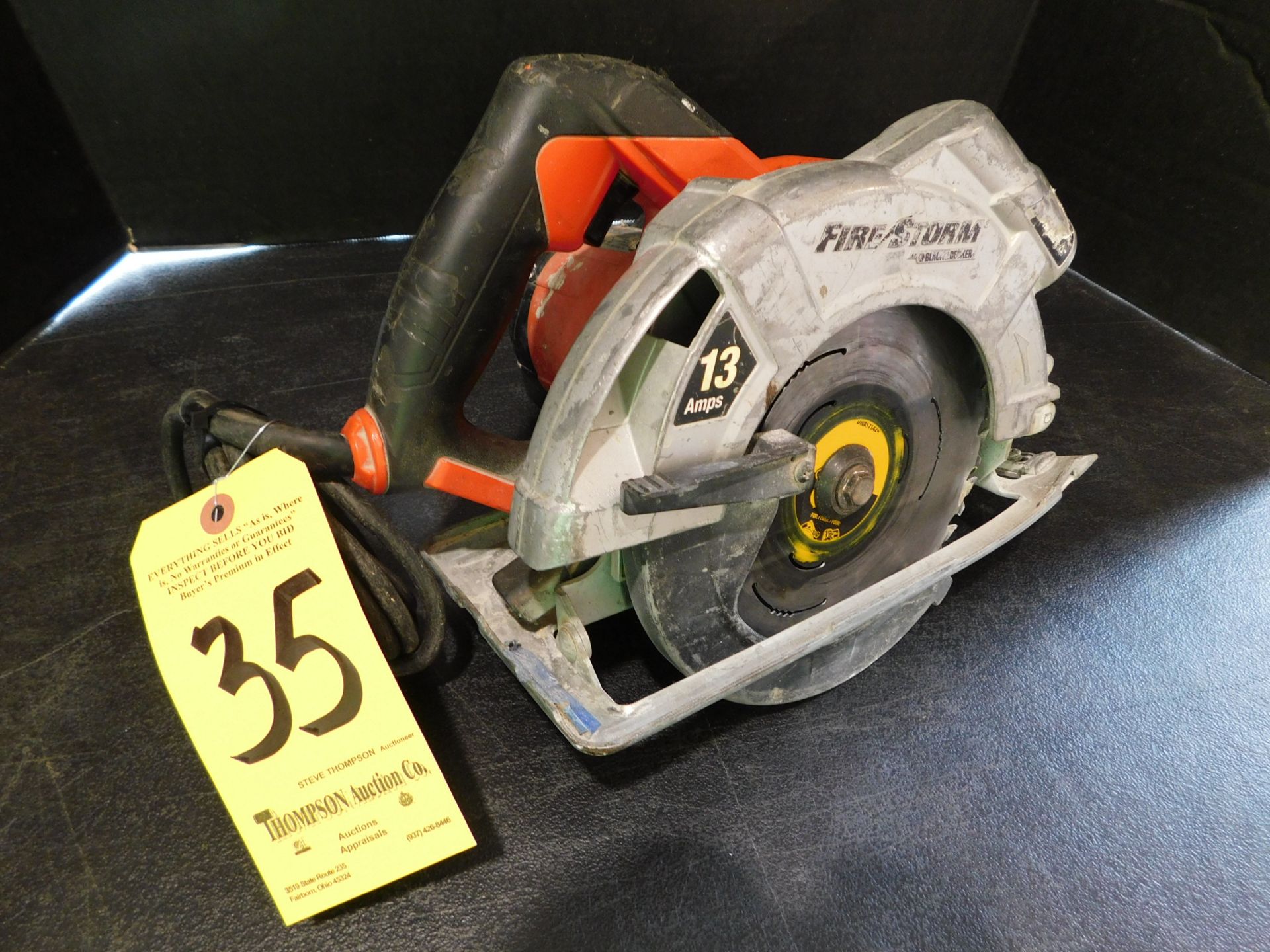 Black & Deckert Fire Storm 7 1/4" Circular Saw