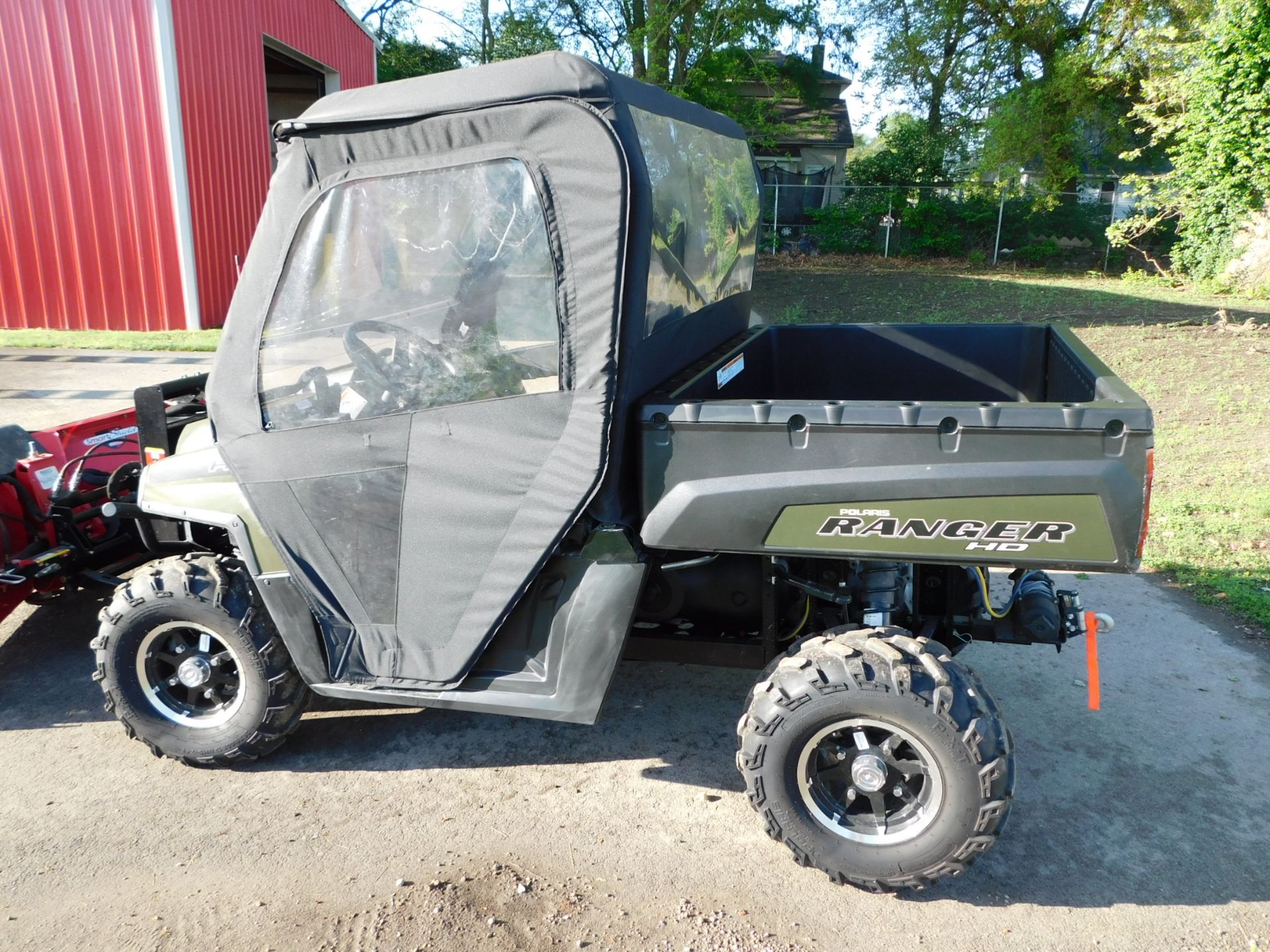 2011 Polaris Ranger 800HD UTV vin 4XATY76A6B2177133 w/Boss 6'6' UTV Power V Snow Plow , BOSS UTV - Image 6 of 32