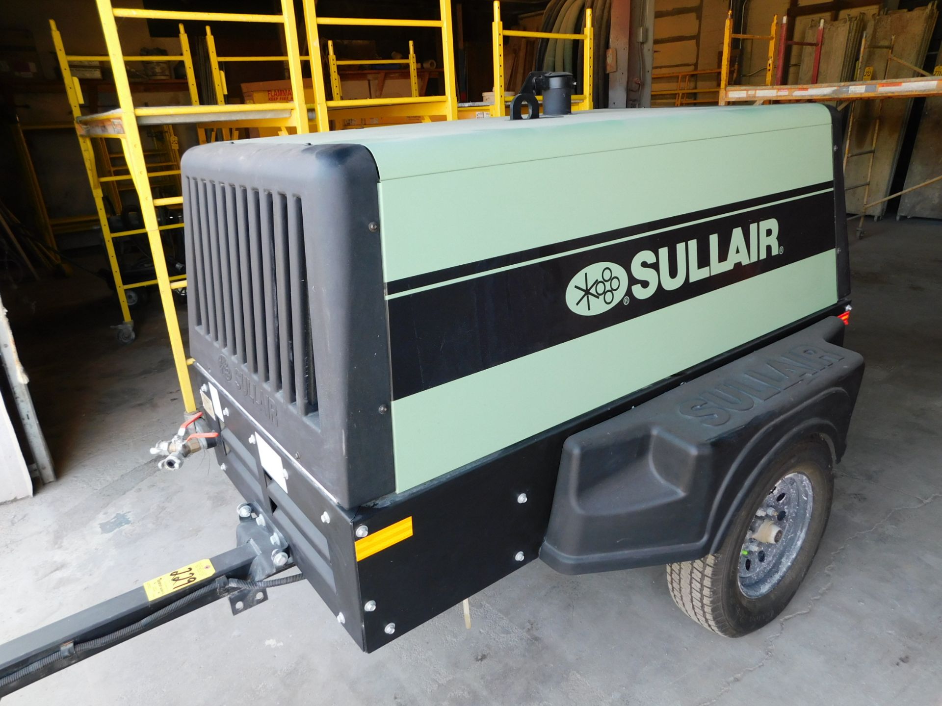 Sullair Model 185-D DPQKU4F Diesel Powered Portble Air Compressor sn2020002250033, New in 2020, - Image 2 of 16