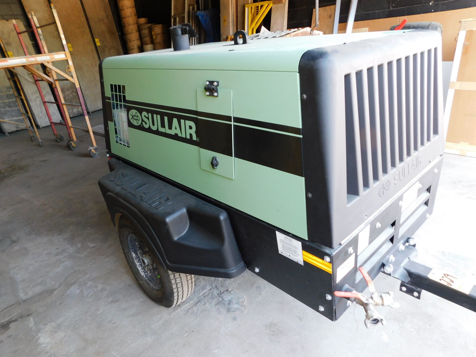 Sullair Model 185-D DPQKU4F Diesel Powered Portble Air Compressor sn2020002250033, New in 2020, - Image 5 of 16