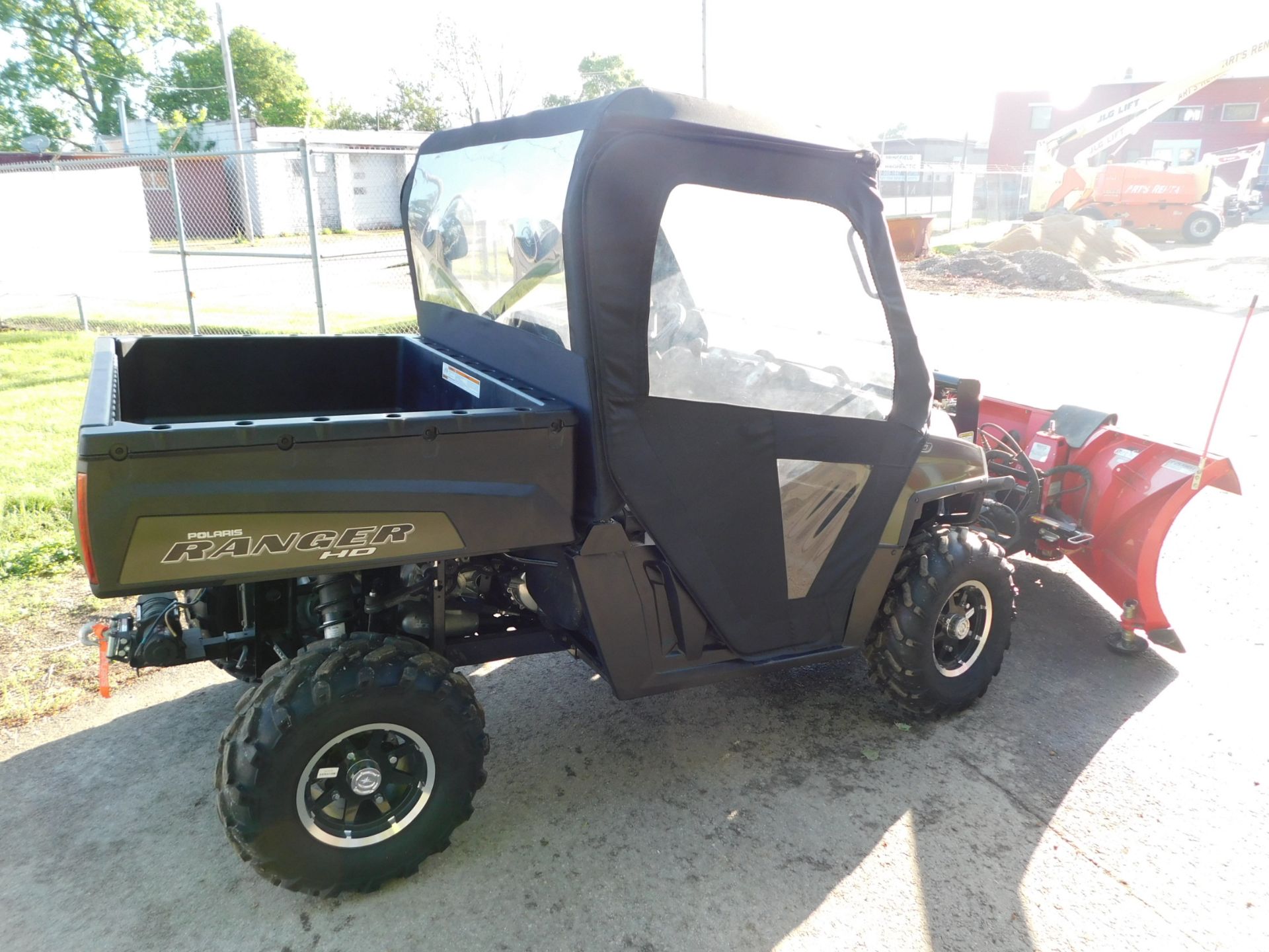 2011 Polaris Ranger 800HD UTV vin 4XATY76A6B2177133 w/Boss 6'6' UTV Power V Snow Plow , BOSS UTV - Image 4 of 32