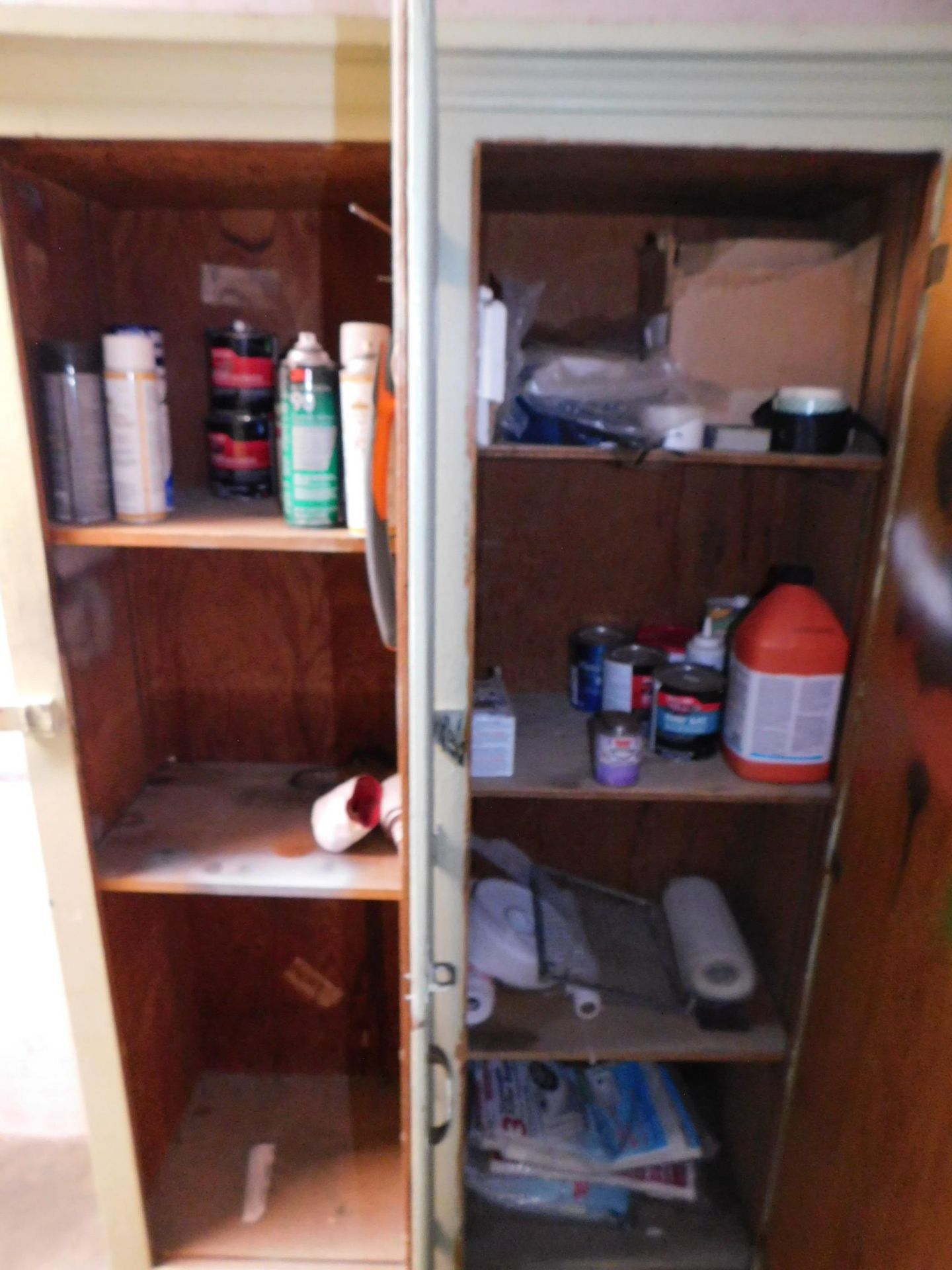 Contents of Storage Cabinet