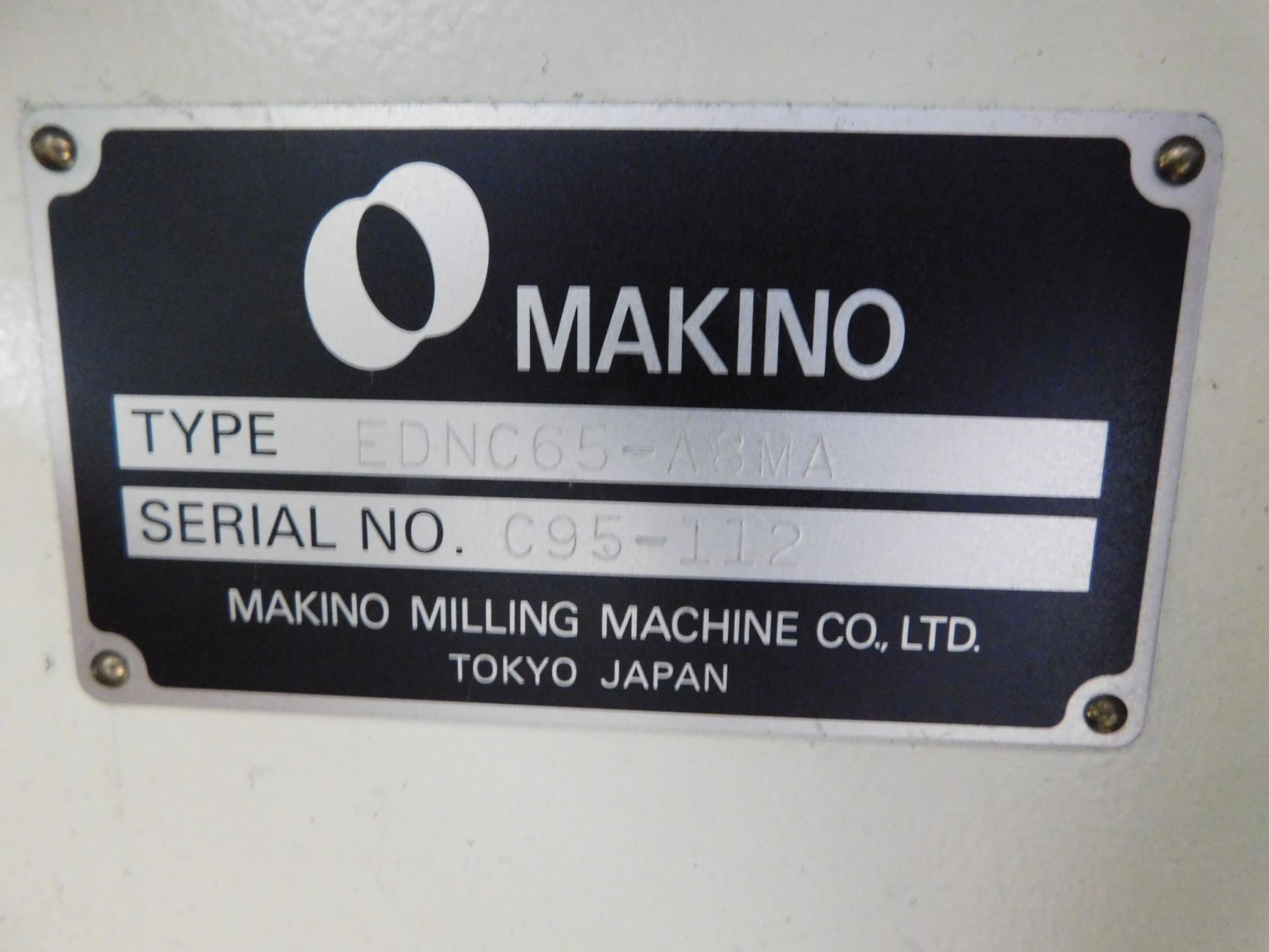 Makino Model EDNC65-ASNA Sinker EDM sn#C95-112, System 3R Tool Head, 8-Position Tool Changer, Makino - Image 16 of 18