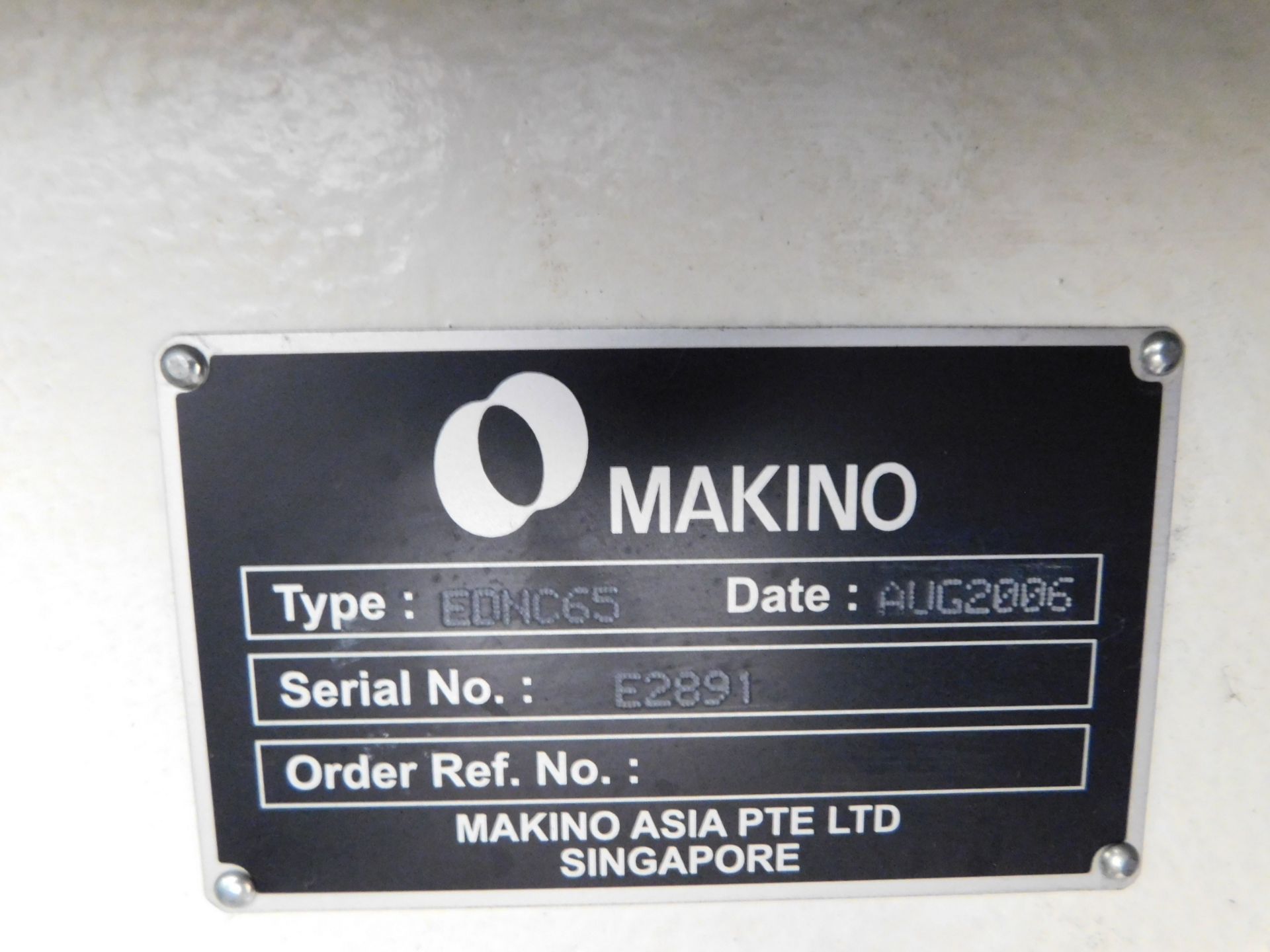 Makino Model EDNC65 Sinker EDM sn#E2891, New in 2006, System 3R Tool Head, 16 Position - Image 14 of 16