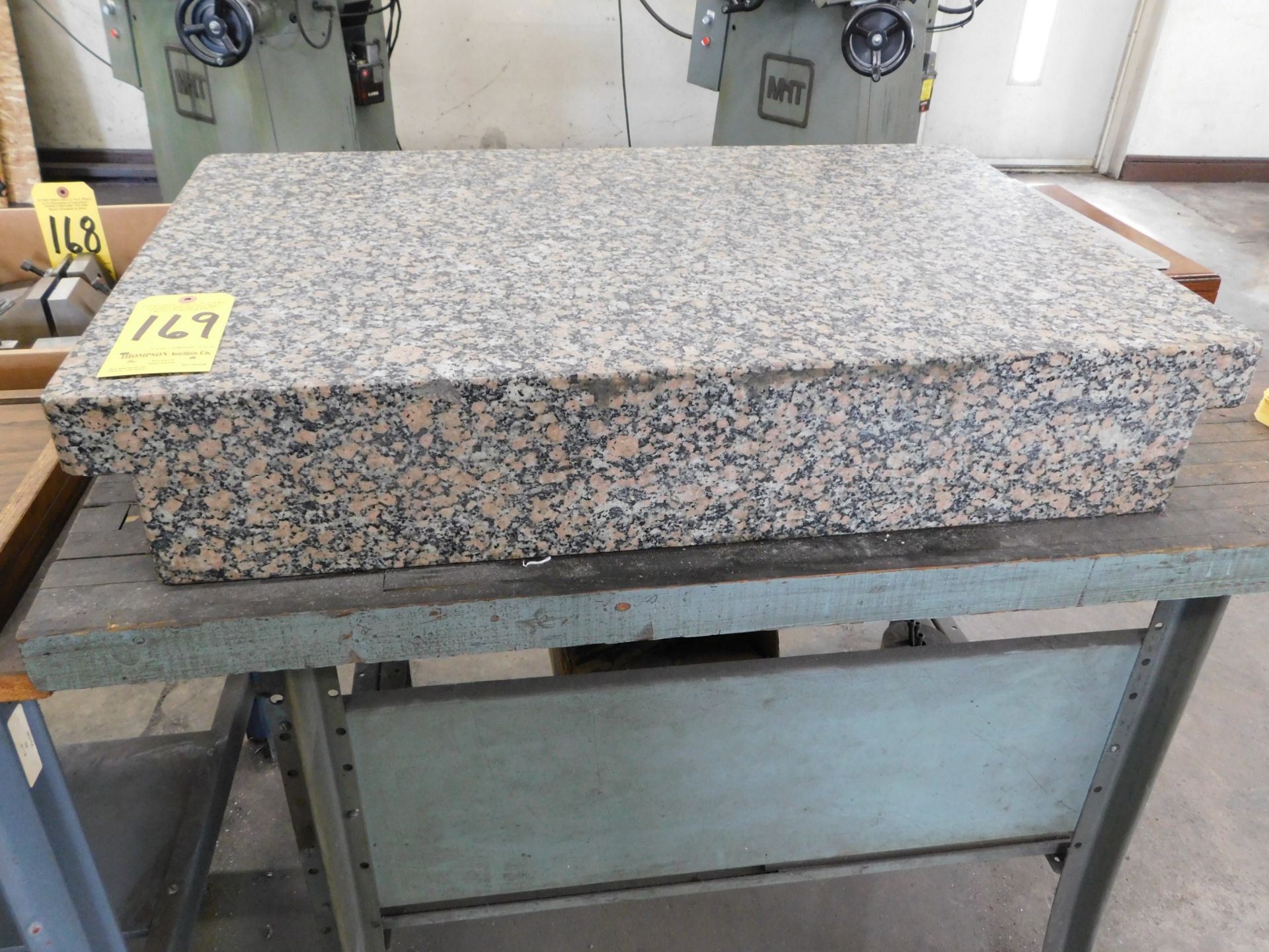 Granite Surface Plate, 2-Ledge, 24"X36"X6"