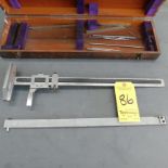 Brown & Sharpe 18" Vernier Height Gage