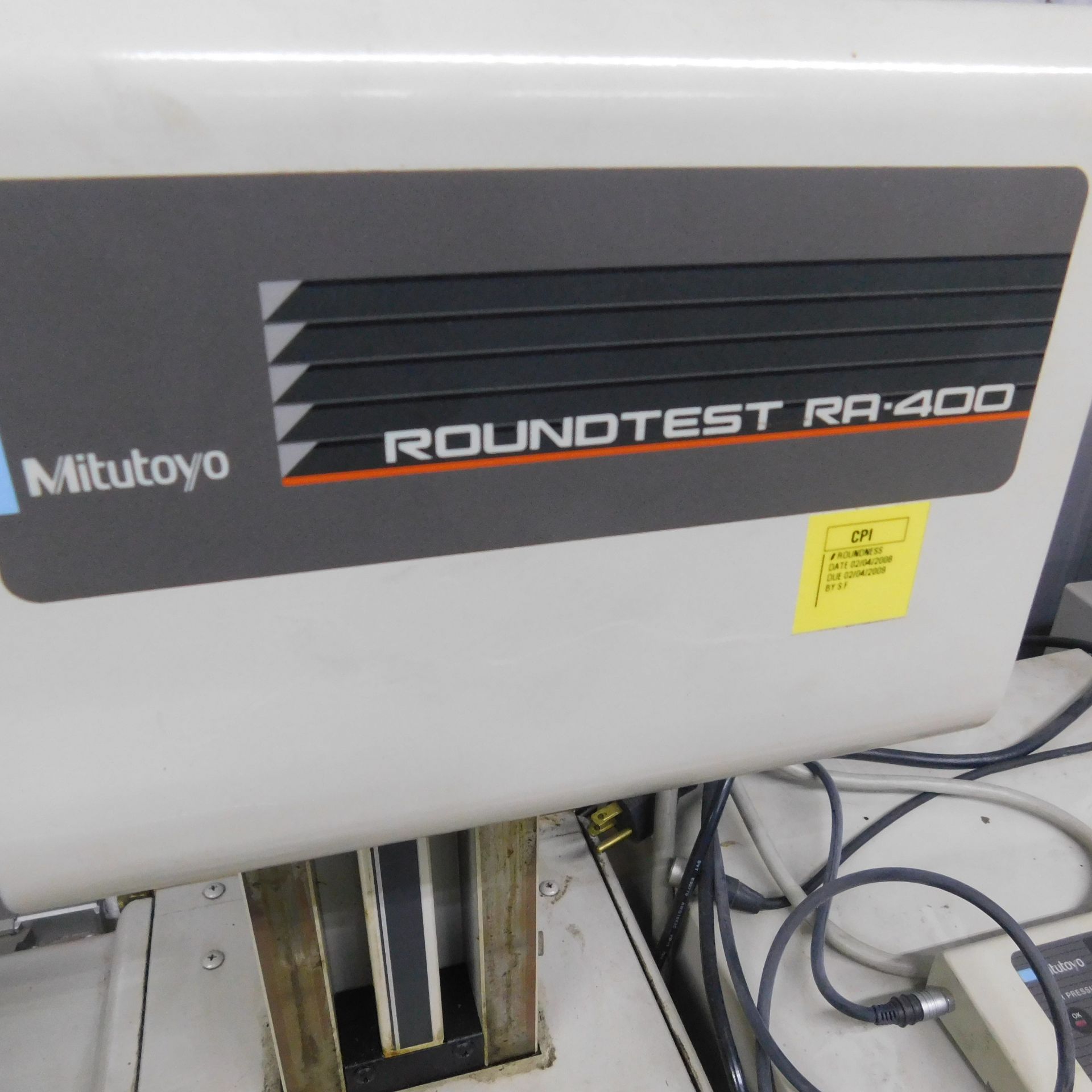 Mitutoyo RA-400 Roundtest, with Computer and Software - Image 3 of 4