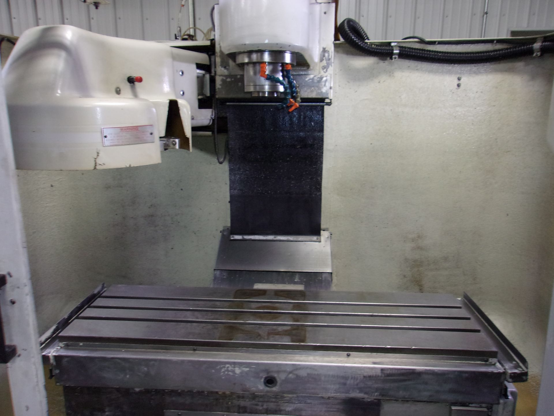 Milltronics Model VM16 CNC Vertical Machining Center, s/n 4137, Centurian 6 CNC Control, 40 Taper, - Image 4 of 9