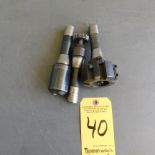 (3) R8 Face Mill Holders
