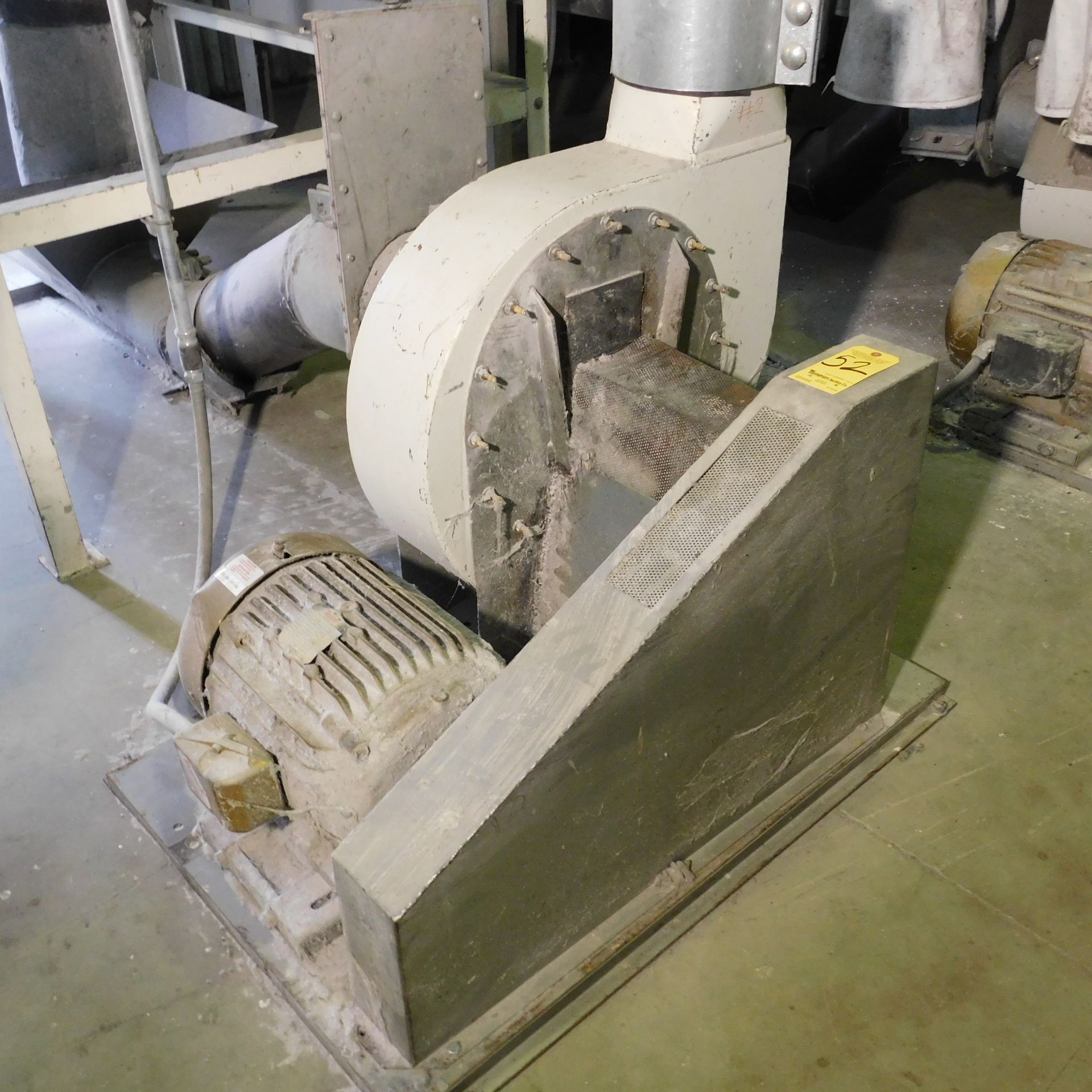 (3) Sterling Blowers, Model 90HE, with Hoppers and Bag-Type Dust Collectors - Image 2 of 5