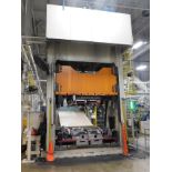 Macrodyne 250 Ton Hydraulic, Allen Bradley PLC, s/n FC141916-01-15, Machine Rebuilt by Fabriweld