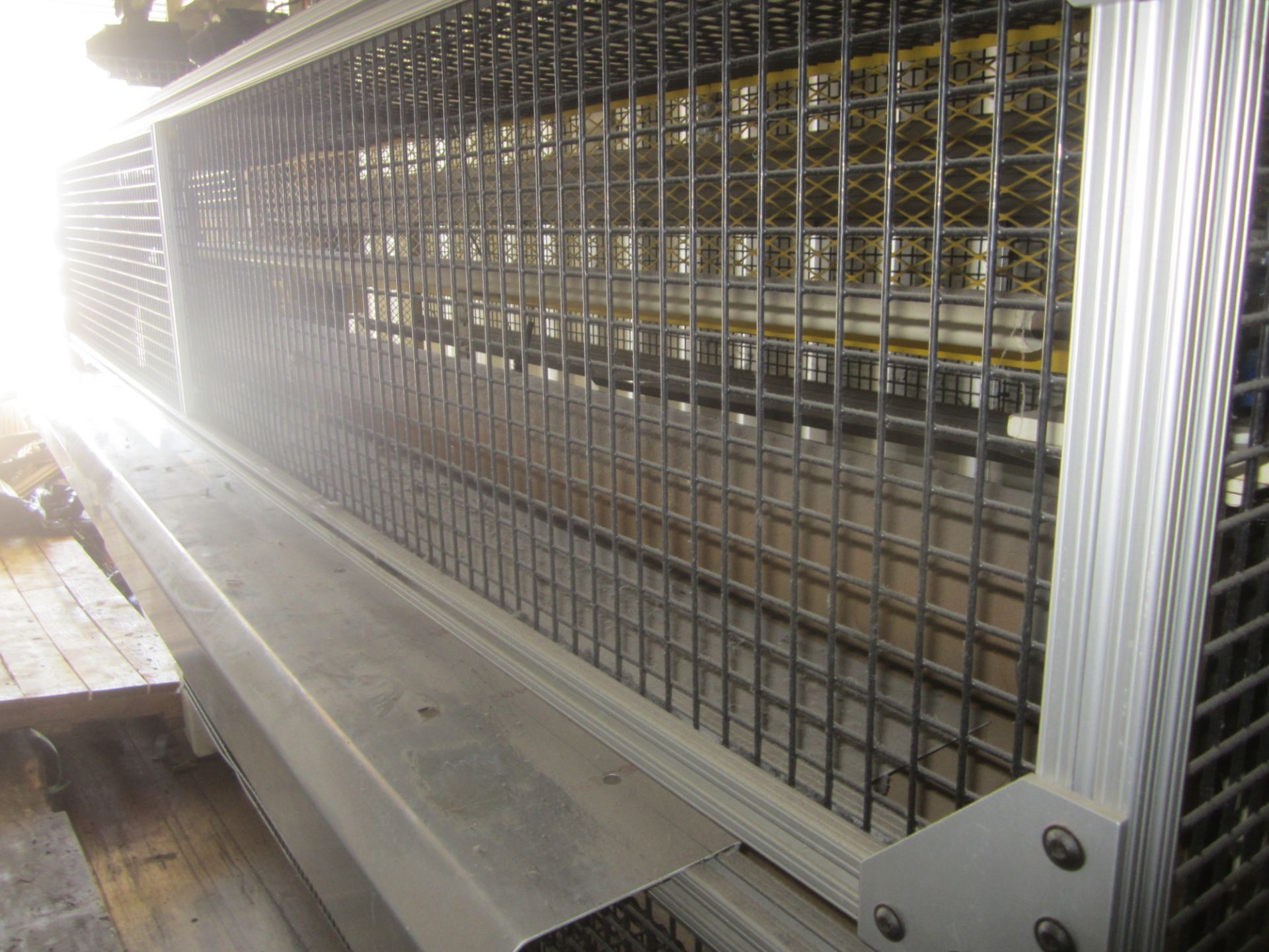 Birch Brothers Fabric Feed Roll/Cutter, s/n 1196-176, 8' Max. Material Width, Overhead Travelling - Image 6 of 15