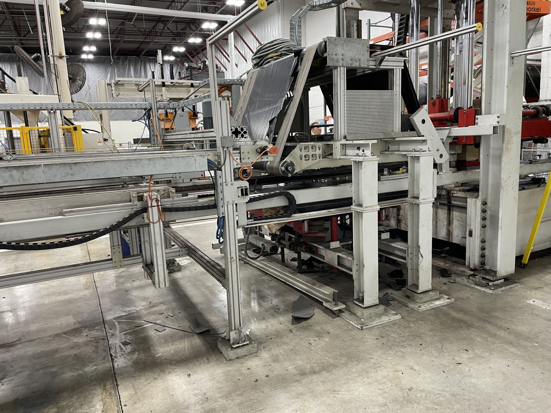 Meyer Molding Line, with Meyer Model VVA1313 Hydraulic Thermoforming Press, s/n 399206, New 2000 - Image 4 of 5