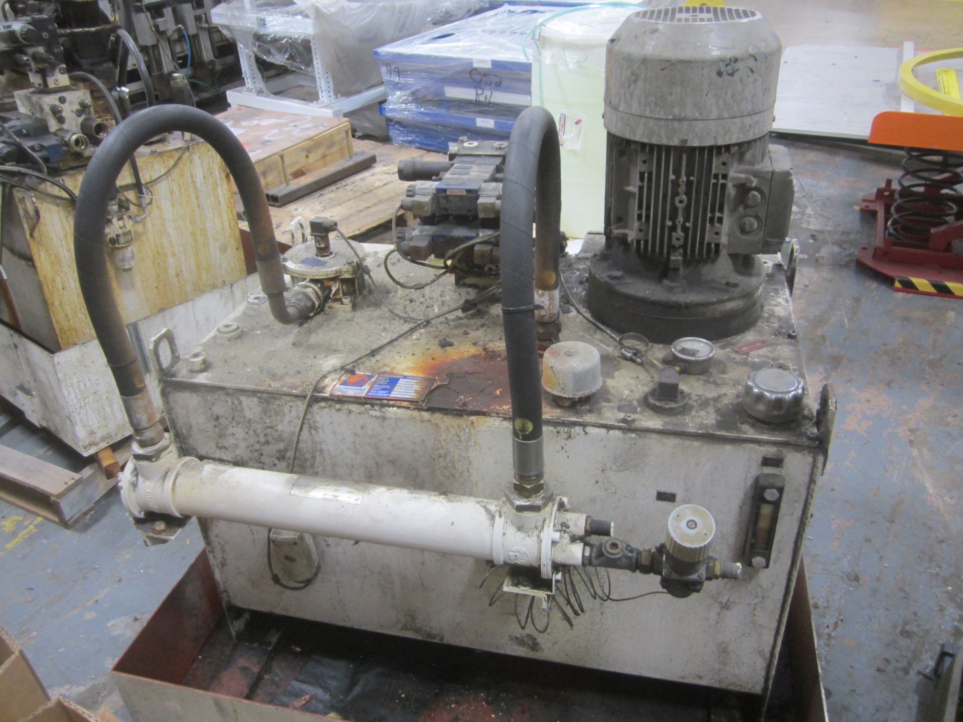 Hydroservice Model HS-200 Hydraulic Power Unit, s/n 41794, 10 HP - Image 2 of 3