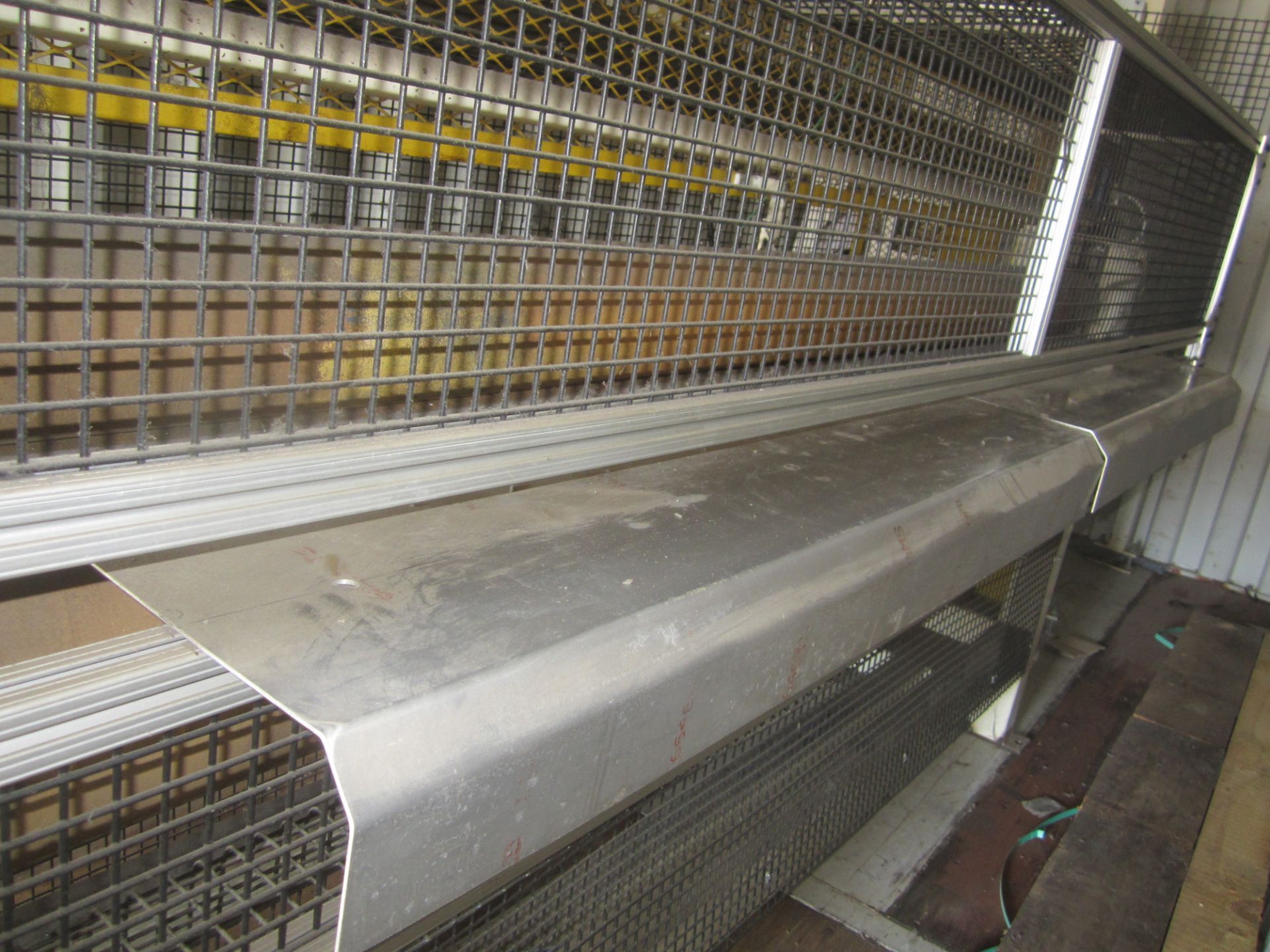 Birch Brothers Fabric Feed Roll/Cutter, s/n 1196-176, 8' Max. Material Width, Overhead Travelling - Image 5 of 15