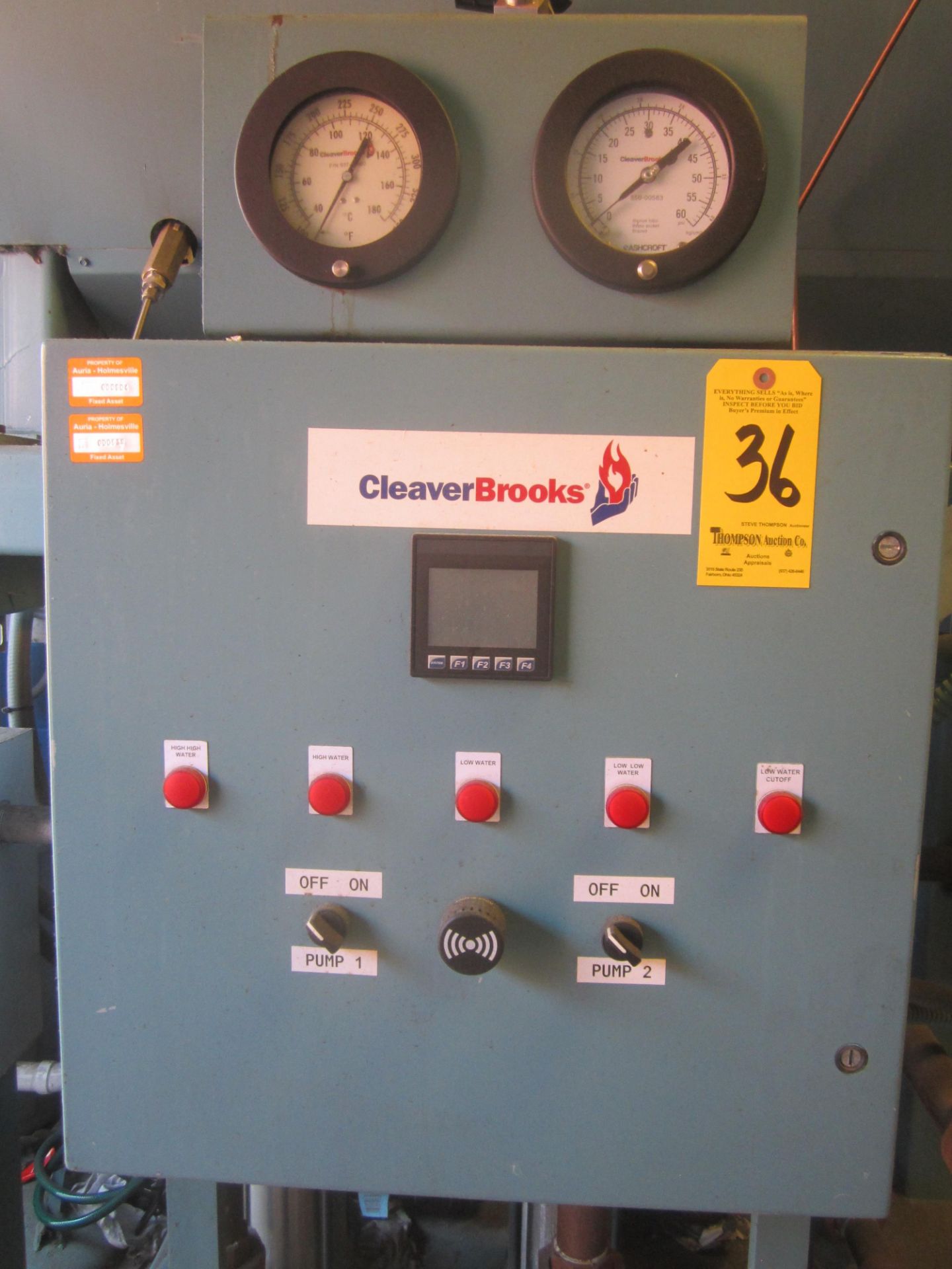 Cleaver Brooks Mdoel BM-12-350 Boilermatic Deaerator System, s/n 011183-1-1, New 2015, Note: - Image 2 of 8