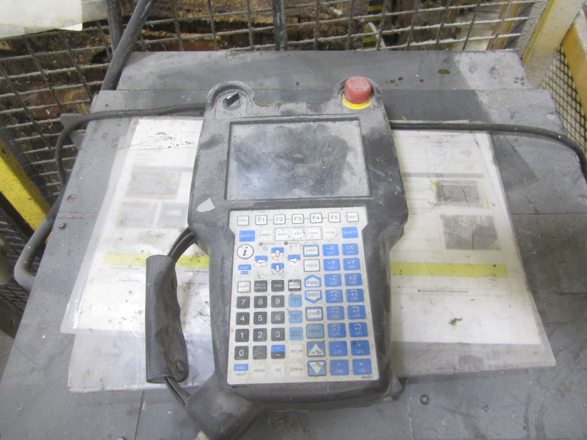 Fanuc Mdoel R-2000iC/210F Robot, with Fanuc System R-30iB Plus Control, s/n E18730994, Teach Pendant - Bild 6 aus 8