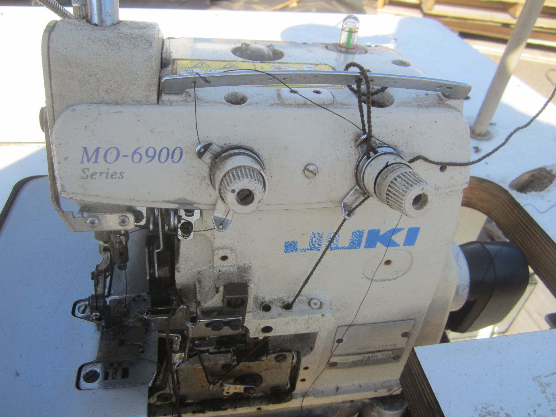 Juki Model MO-6905G Class OM6-700 Industrial Sewing Machine, s/n 8MOEF31153, with Elka Electronic - Image 2 of 6