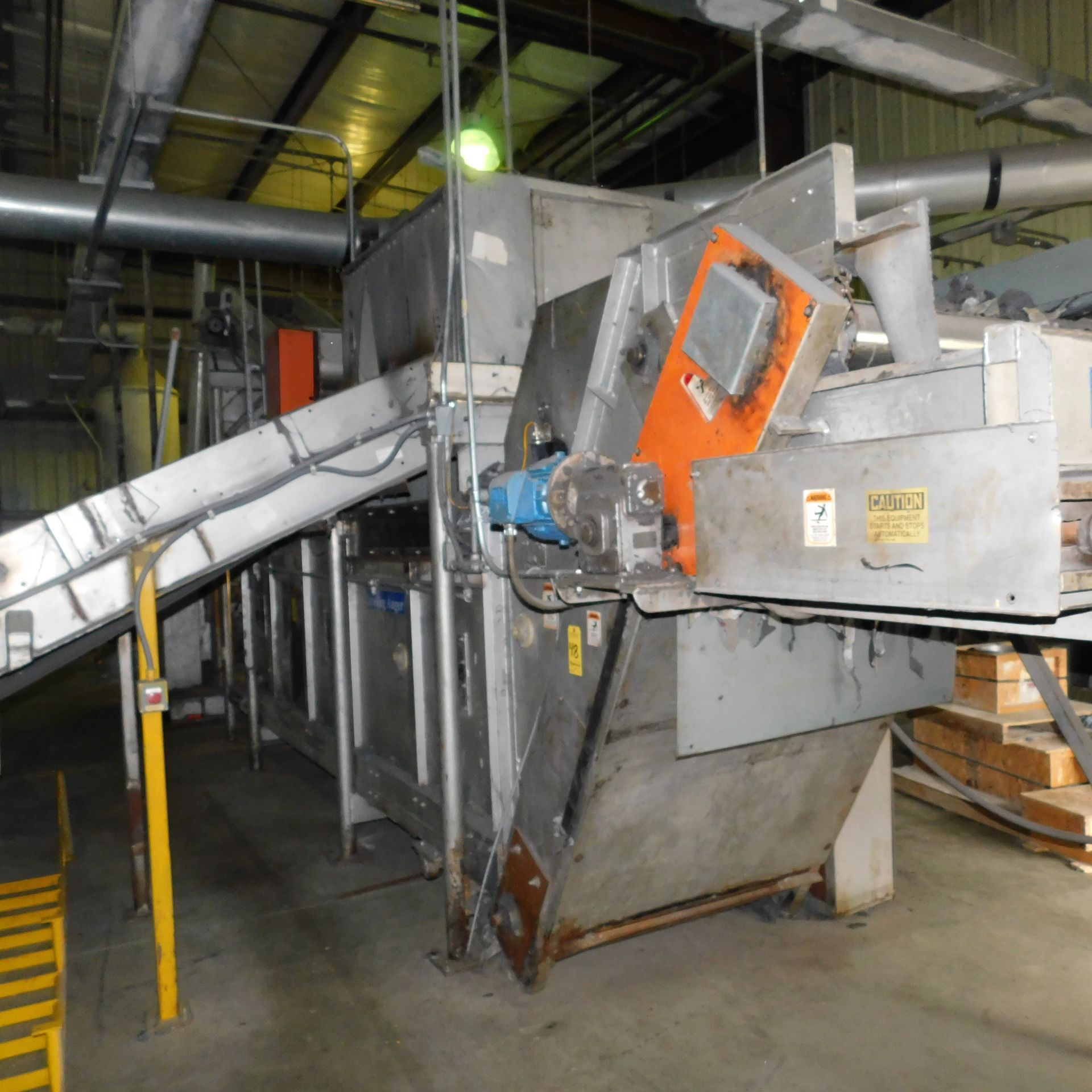 Carpet Shredding and Grinding System, Including (2) 150 HP Fluff Grinders and Fluff Meters, Blowers, - Image 23 of 23