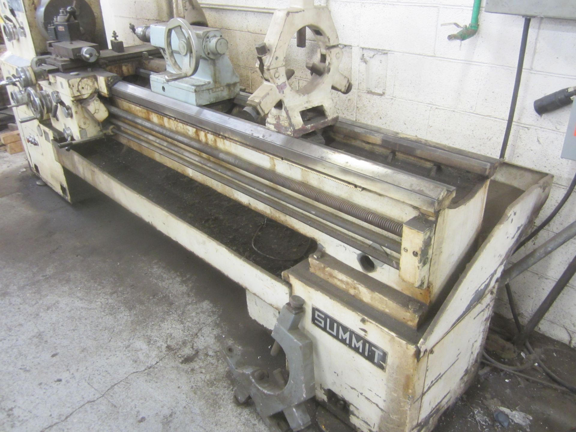 Summit Model 19-4 X 80 Toolroom Lathe, s/n 3602, 19" X 80" Capacity, 4" Spindle Hole, Inch/Metric, - Image 5 of 10