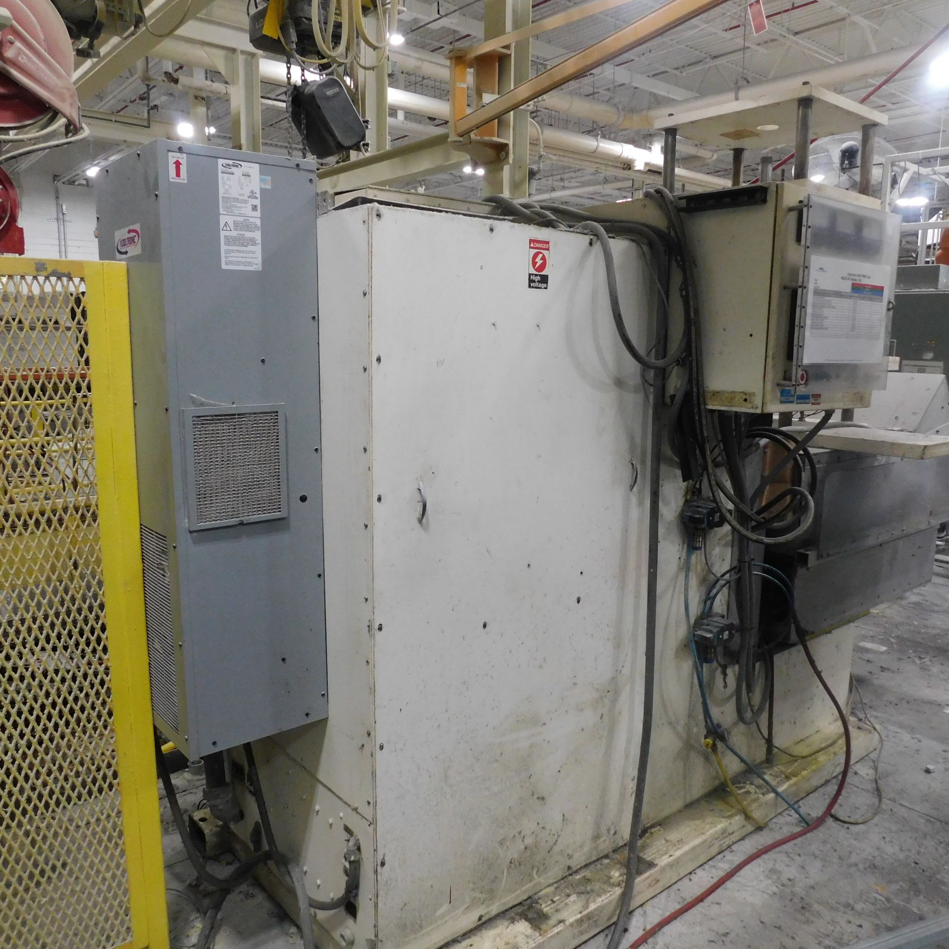 Hall RF Spot Welder, with Chiller, Allen Bradley Control - Image 4 of 4